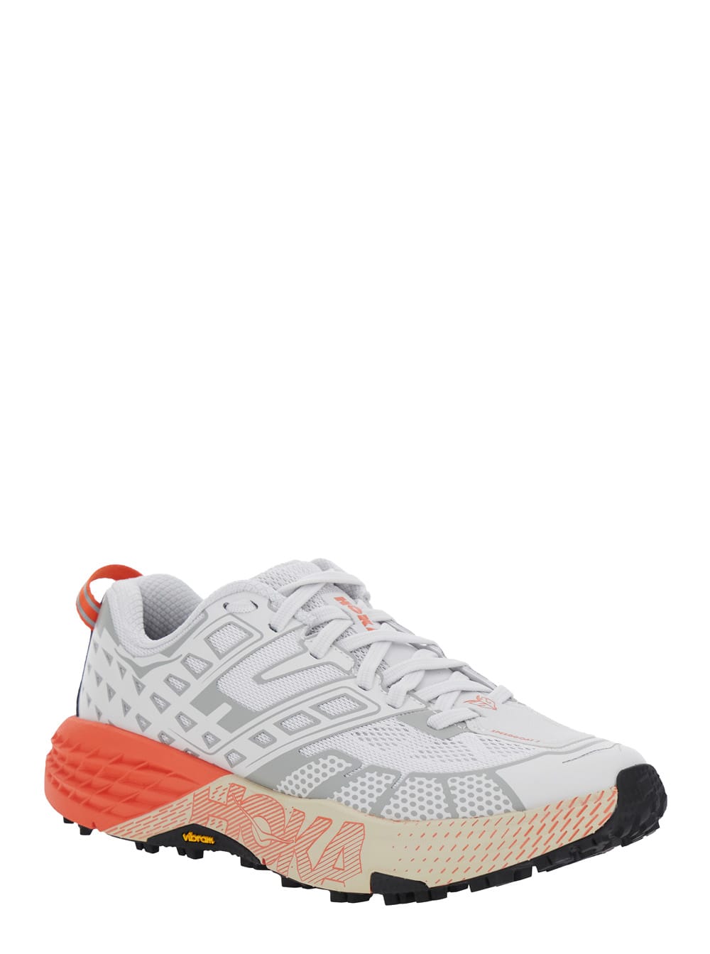 Hoka Speedgoat Lace-up Sneakers In White