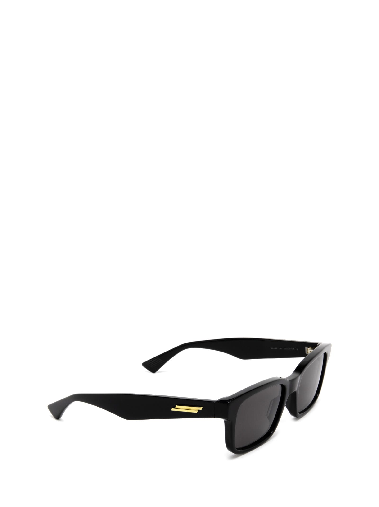 Shop Bottega Veneta Bv1146s Black Sunglasses