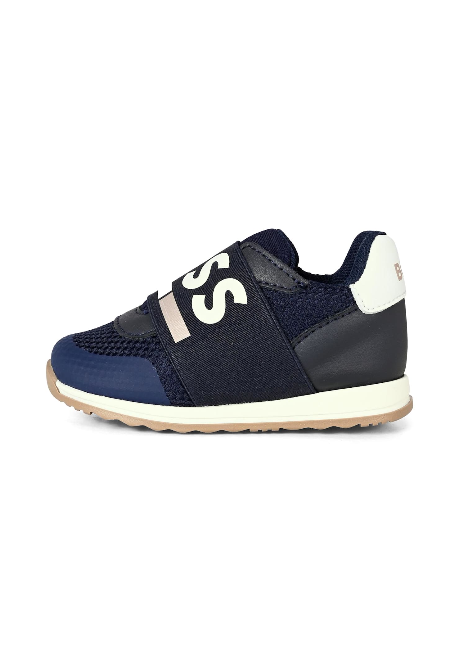 Hugo Boss Blue Sneakers For Baby Boy And Boy In Blue