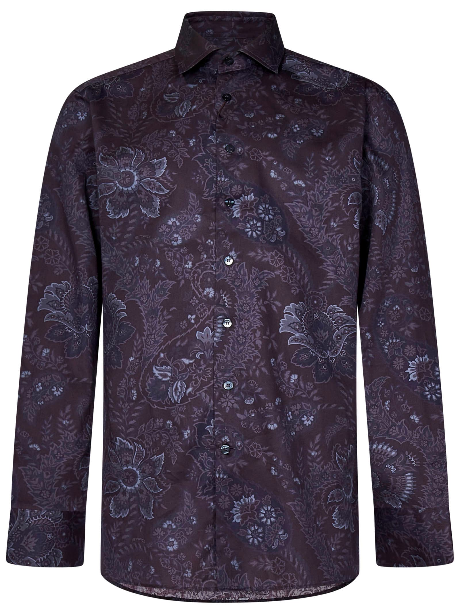 Shop Etro Shirt In Purple