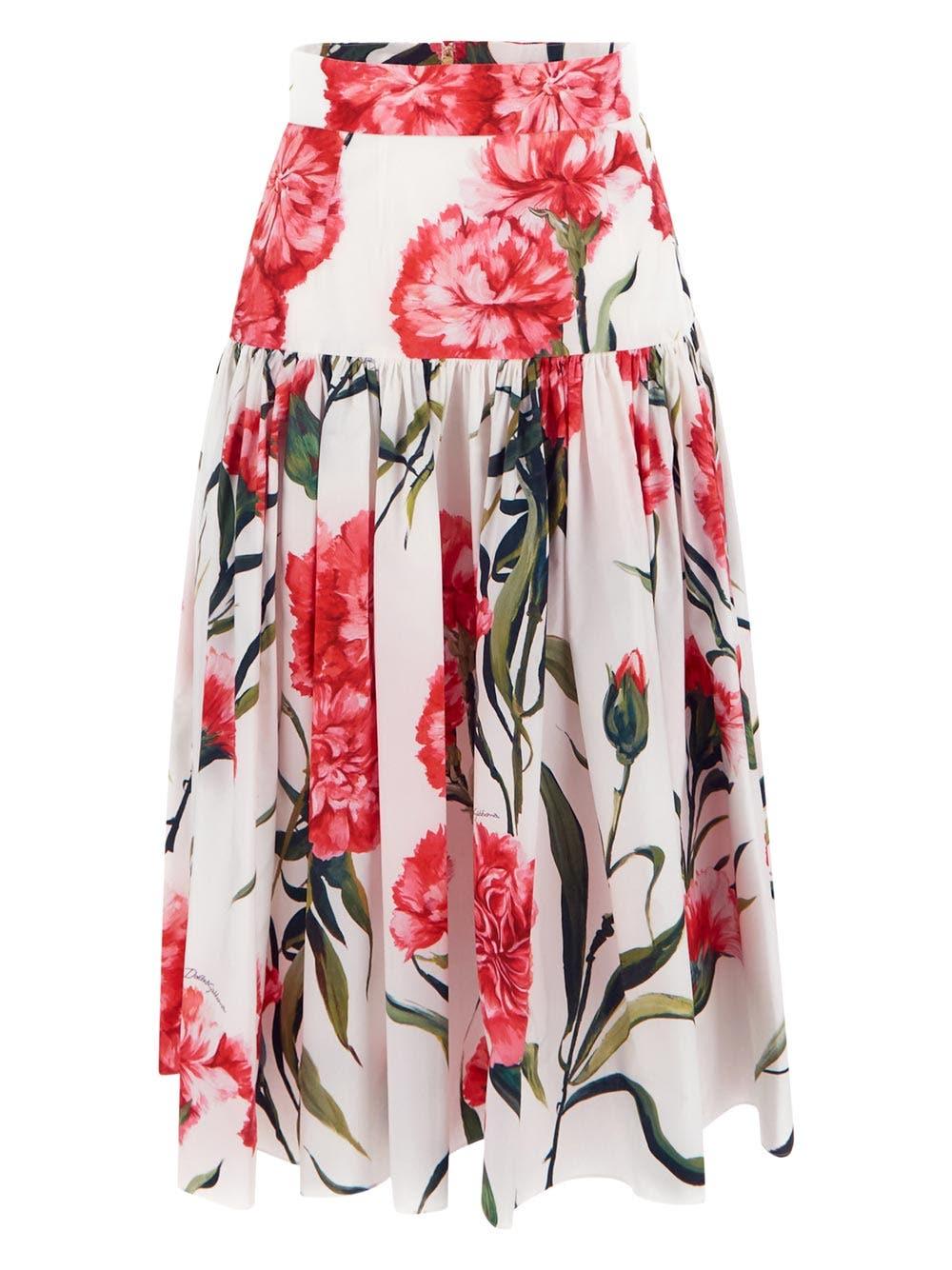Dolce & Gabbana Flower Skirt