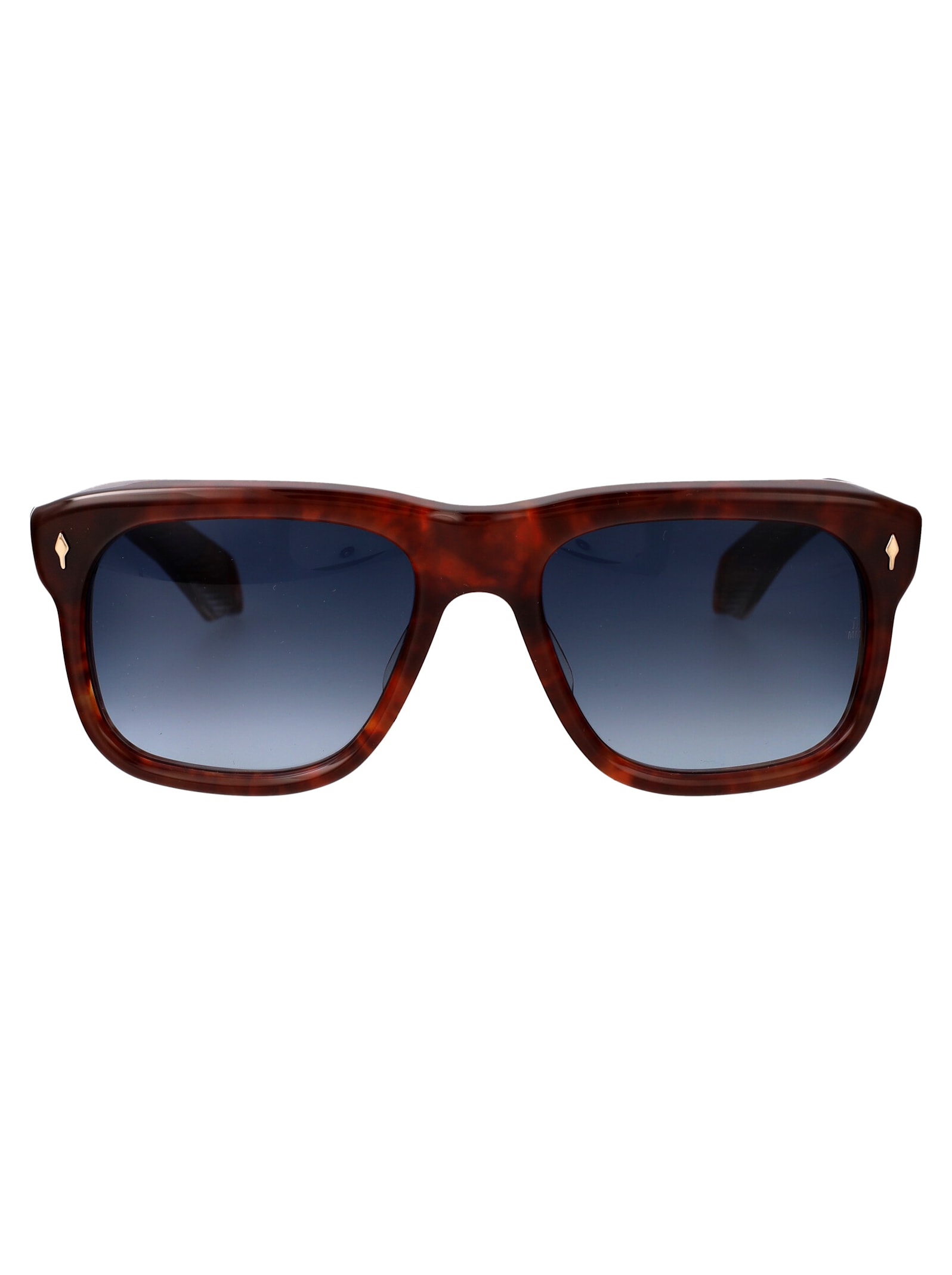 Jacques Marie Mage Yves Sunglasses In Blue