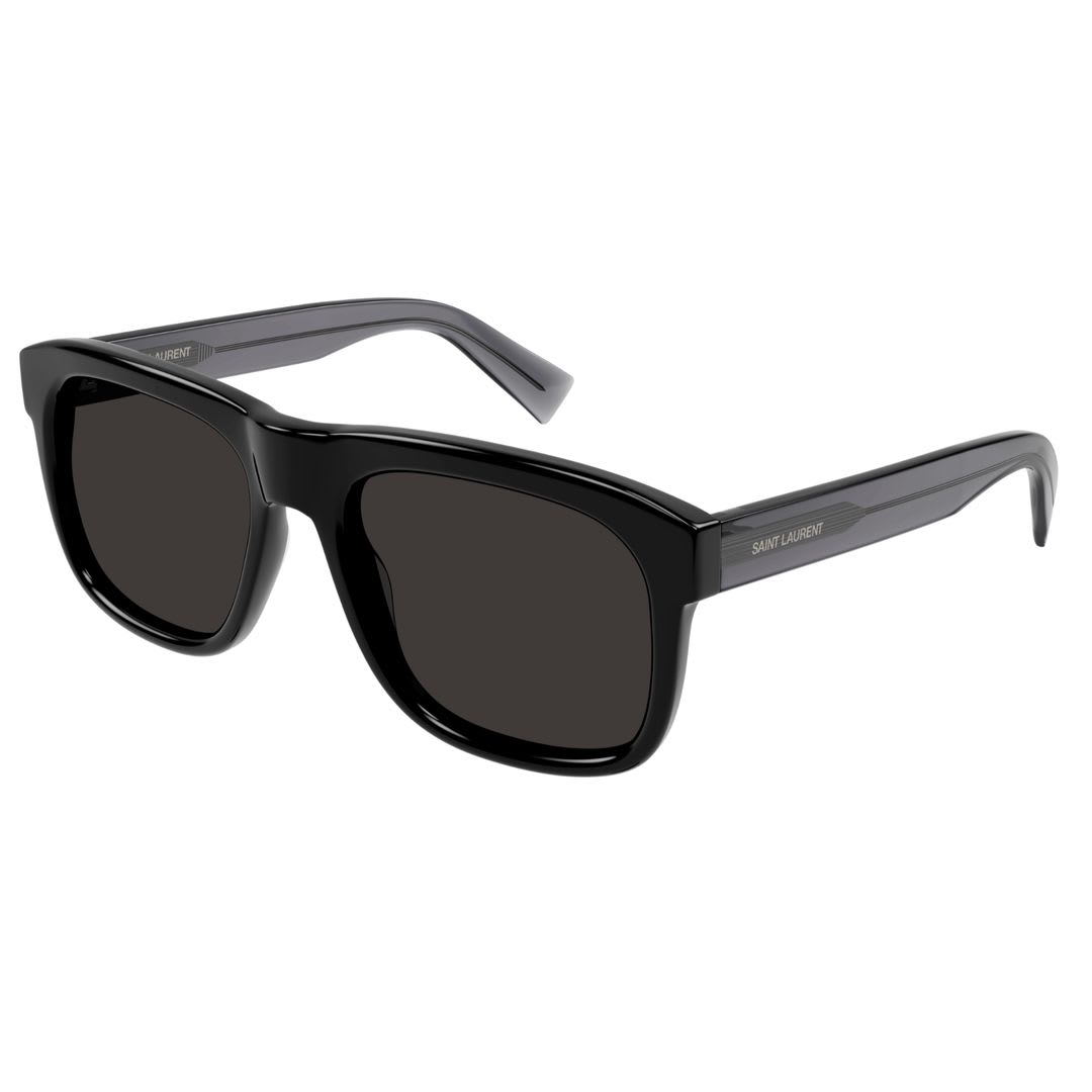Saint Laurent Sl 558003 Black Grey Black In 003 Black Grey Black
