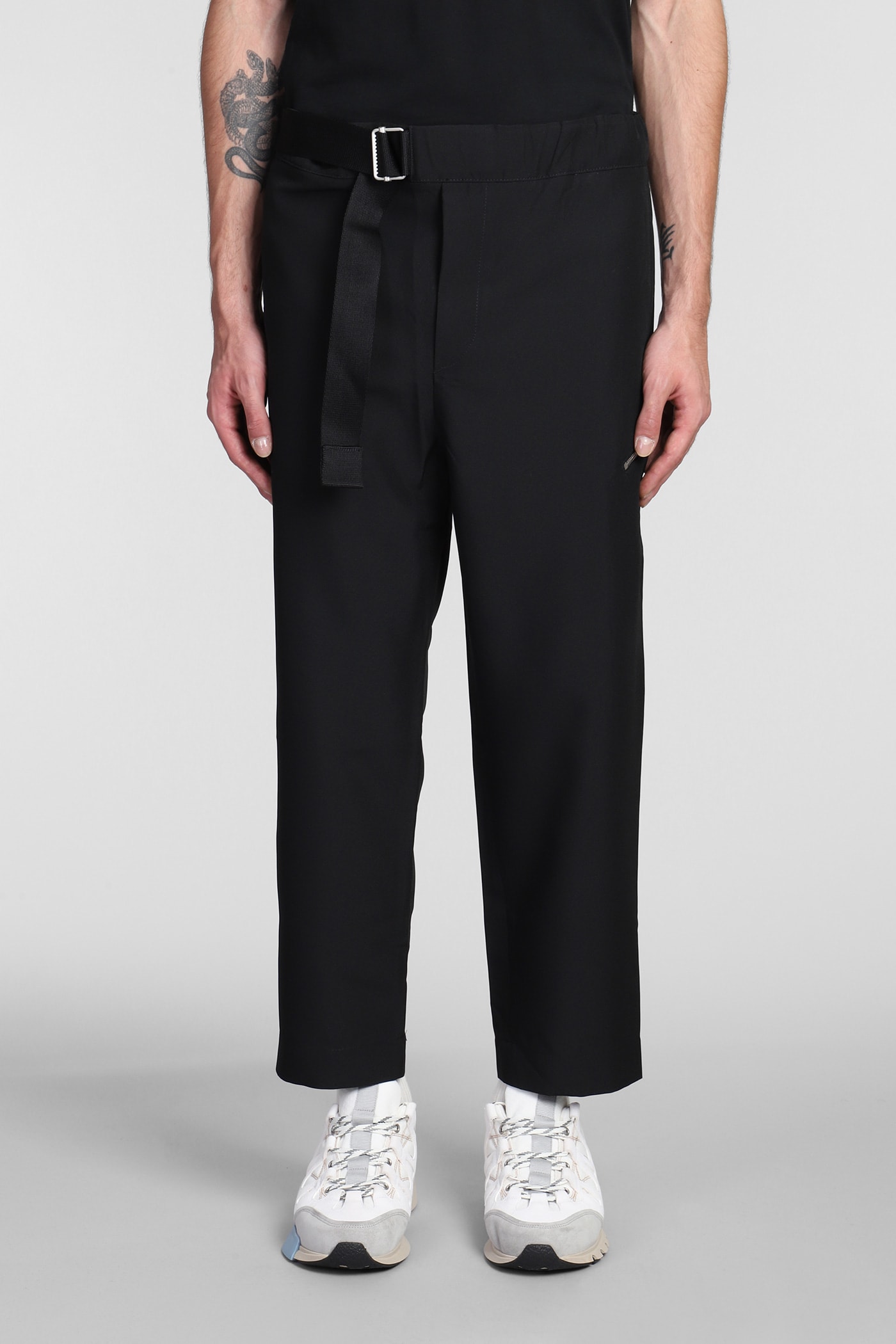 Oamc Pants In Black Polyester | ModeSens