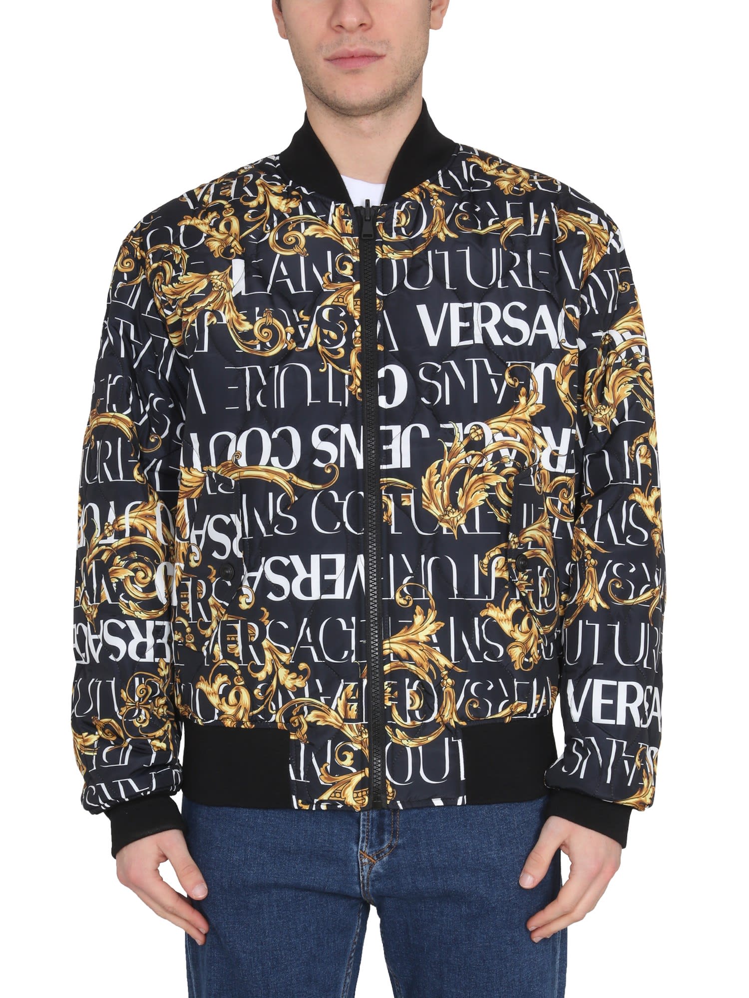 Versace Jeans Couture Reversible Baroque Jacket