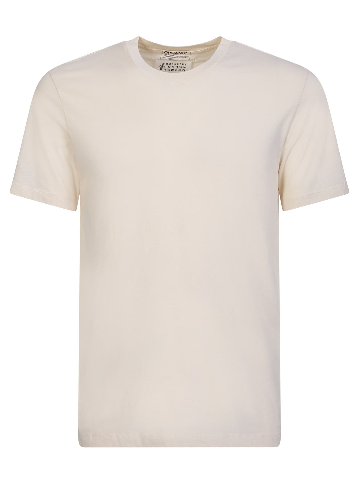 Shop Maison Margiela Basic White T-shirt