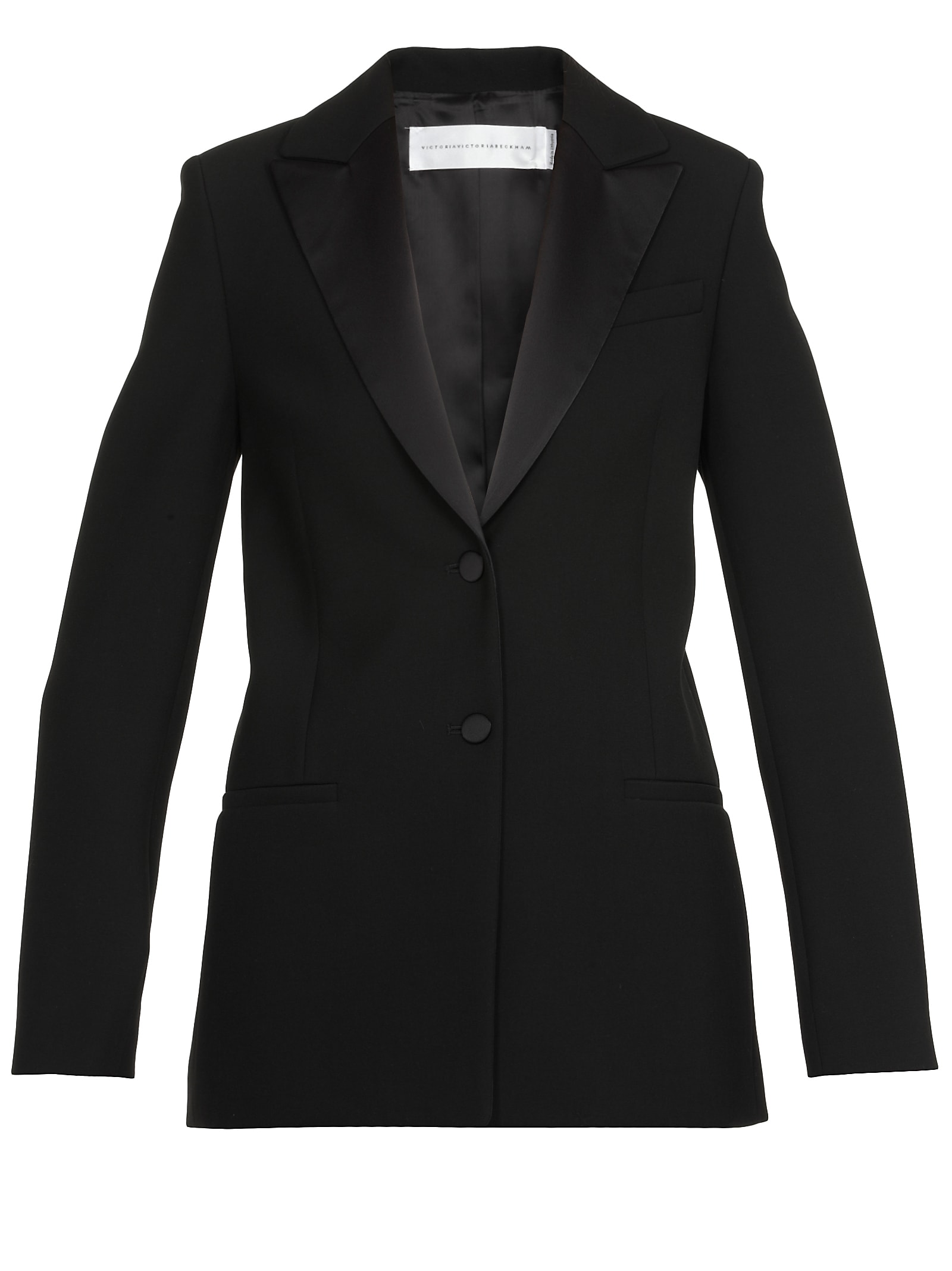 Photo of  Victoria Victoria Beckham Single-breasted Jacket- shop Victoria Victoria Beckham jackets online sales