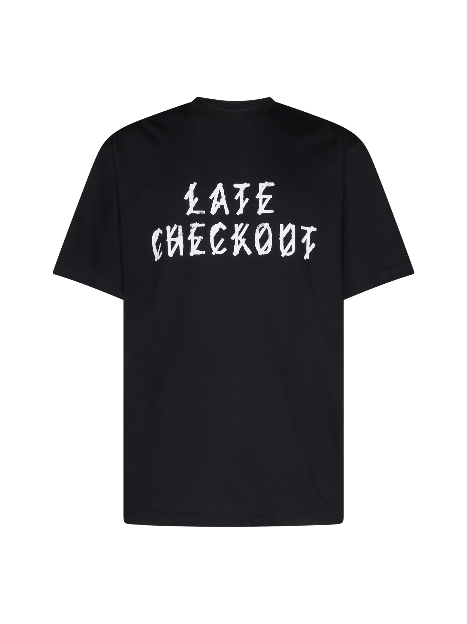 44 Label Group T-shirt In Balck+late Checkout