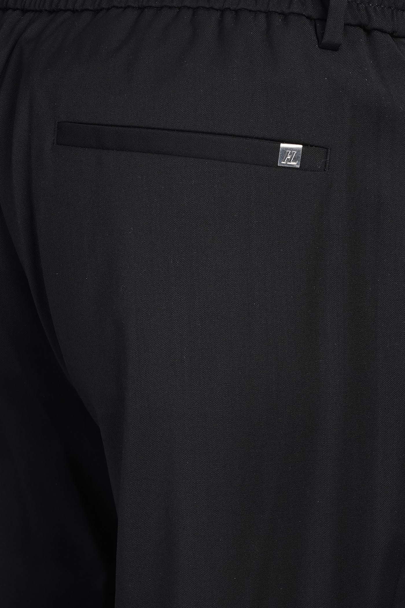 HELMUT LANG PANTS IN BLACK WOOL