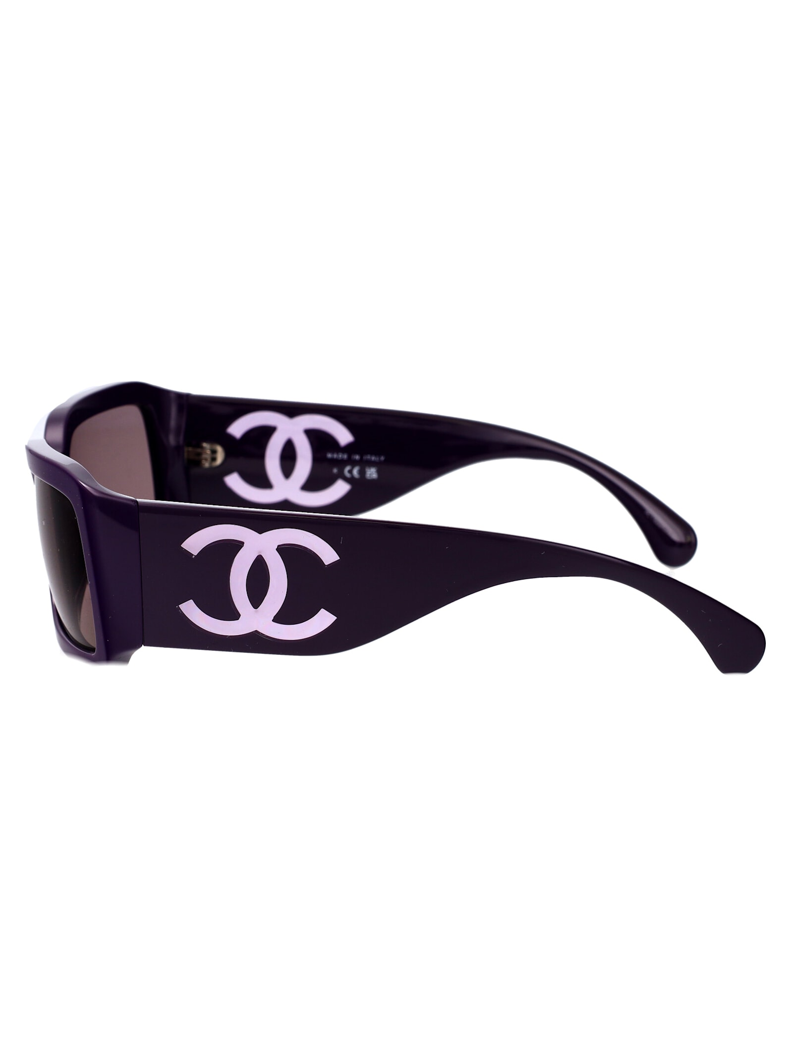 Pre-owned Chanel 0ch5526 Sunglasses In 175853 Violet