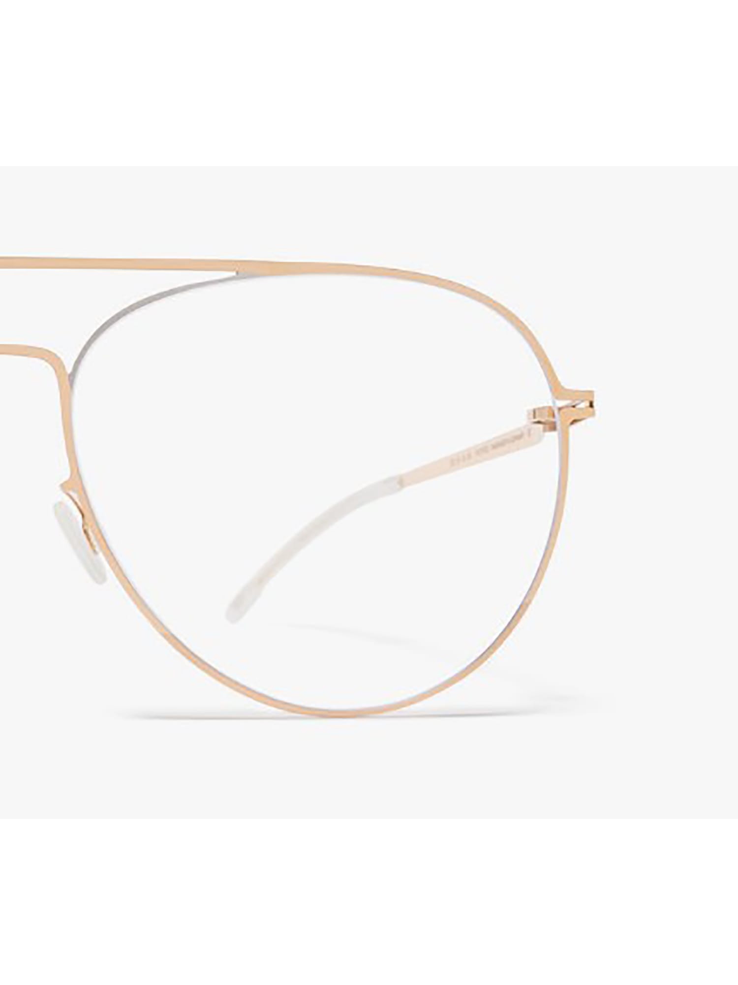 Shop Mykita Eero Eyewear In Silver/champagnegol