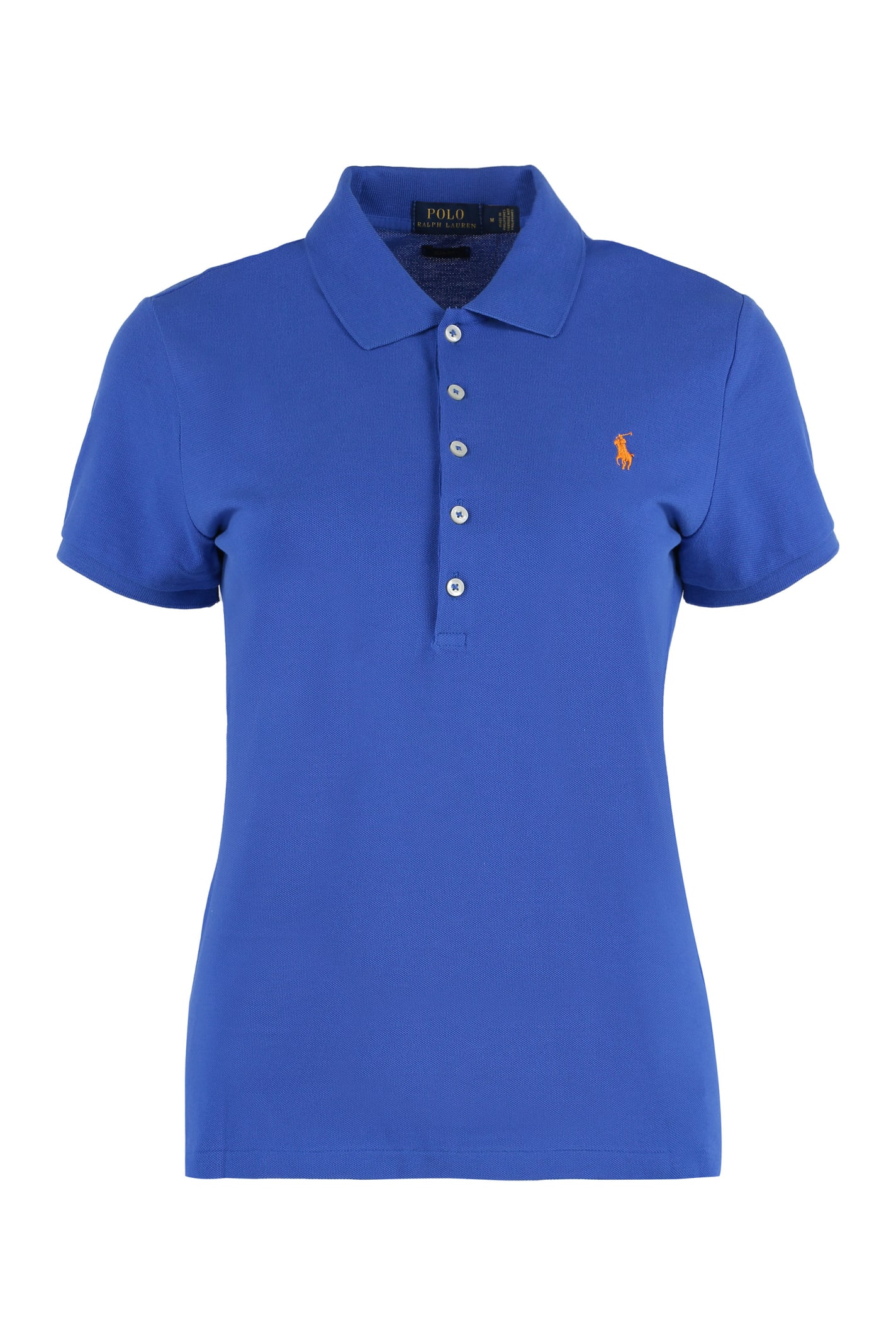 Ralph Lauren Cotton-piqu Olo Shirt In New Iris Blue