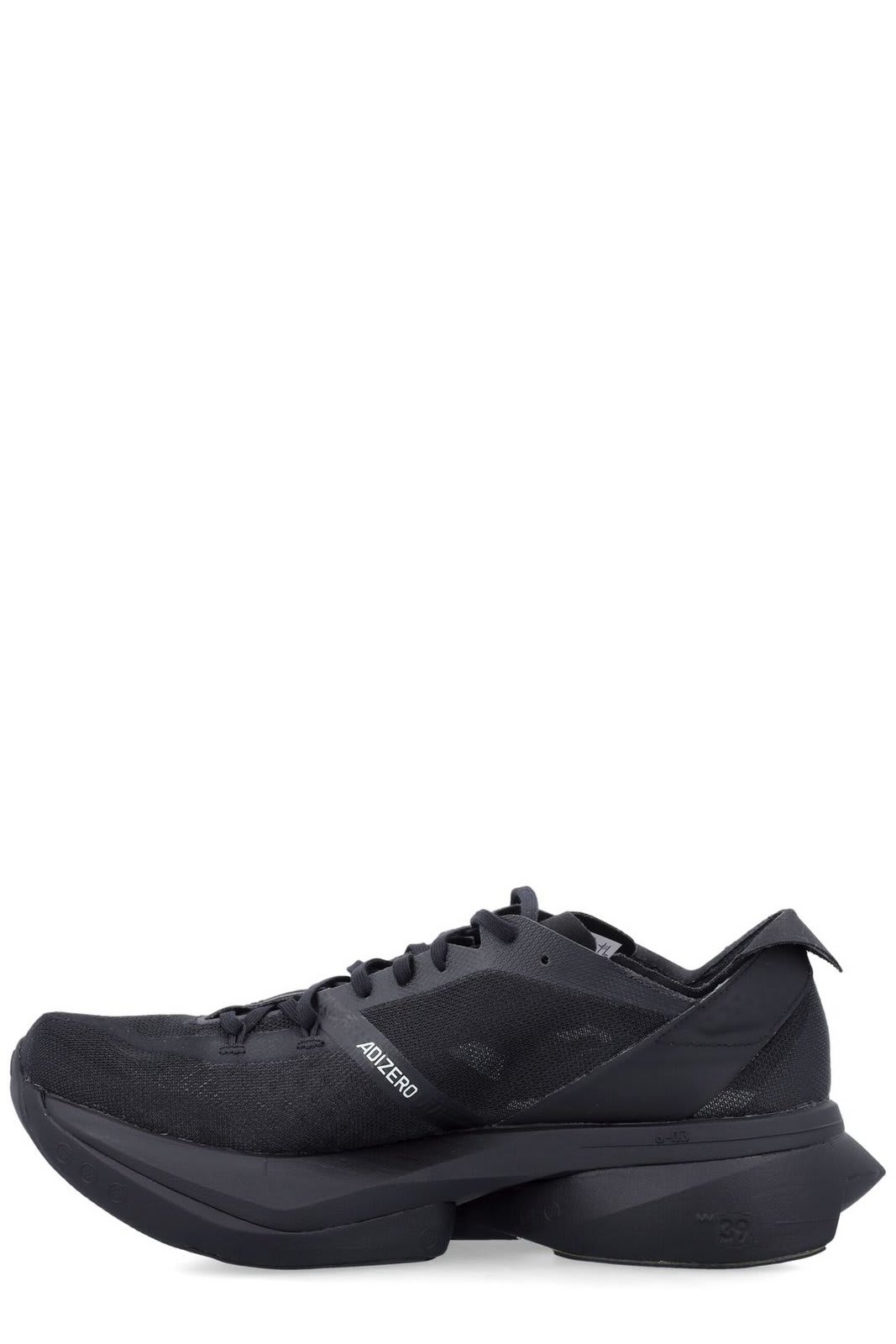 Shop Y-3 Adizero Adios Pro 3 Lace-up Sneakers In Black