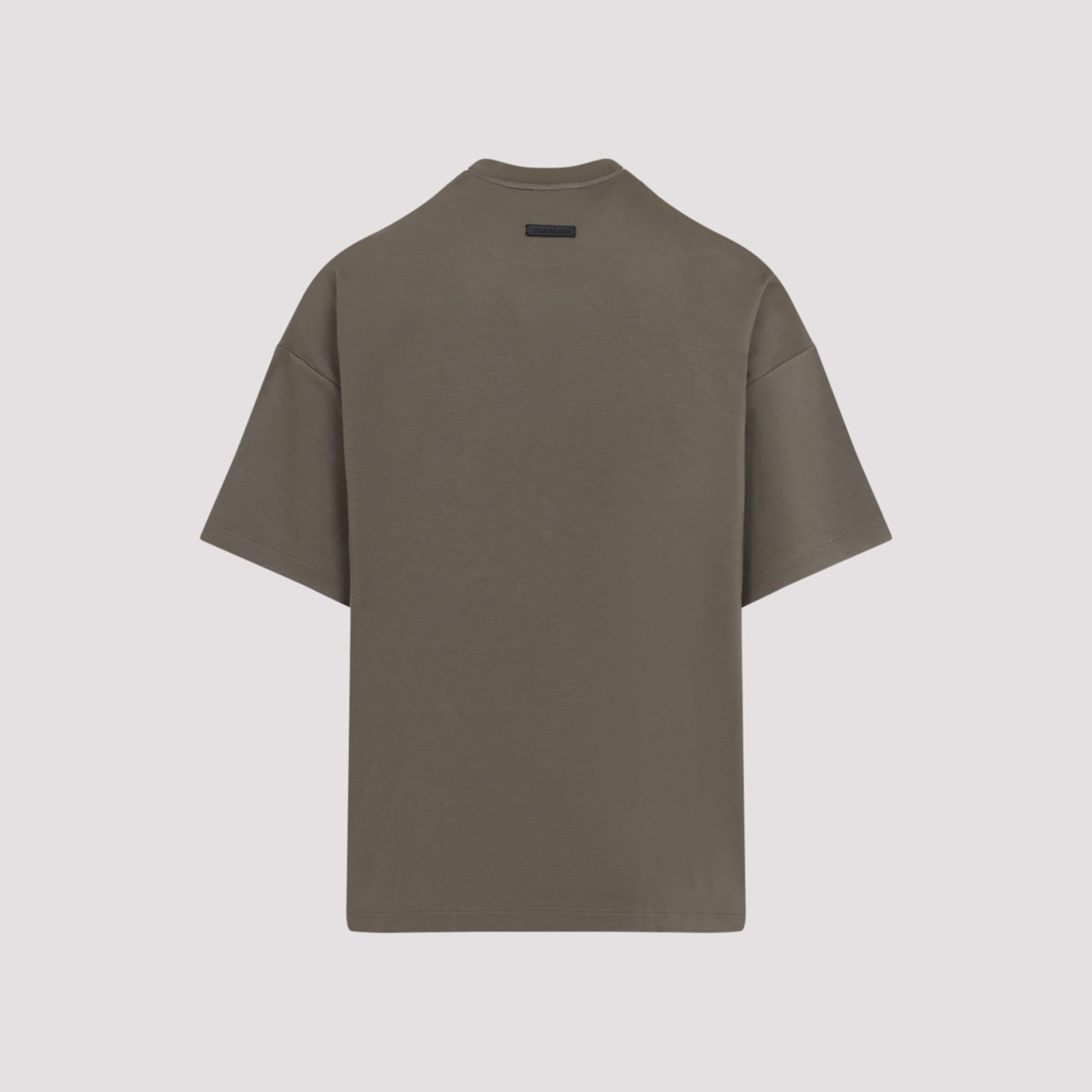 Shop Fear Of God Short Sleeve T-shirt In Wood