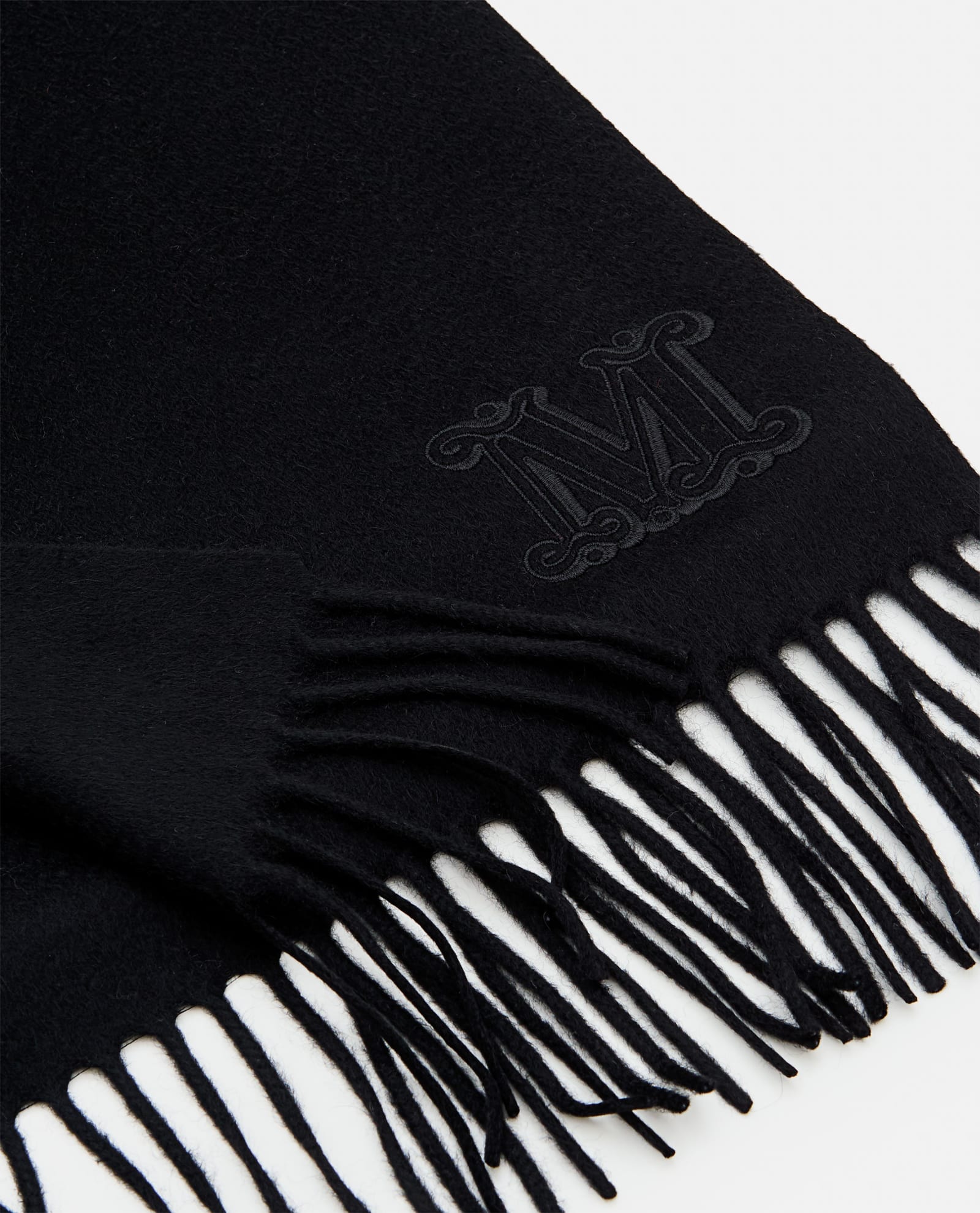 Shop Max Mara Wsdalia Scarf In Black