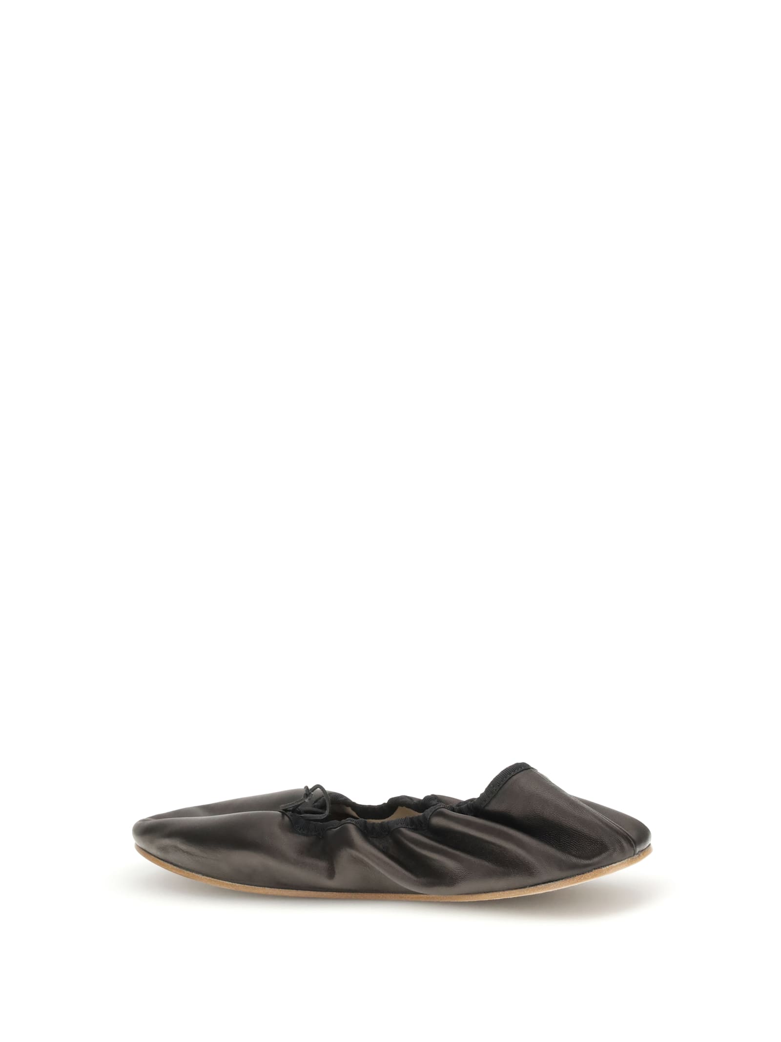 The Row Rounded Ballerinas