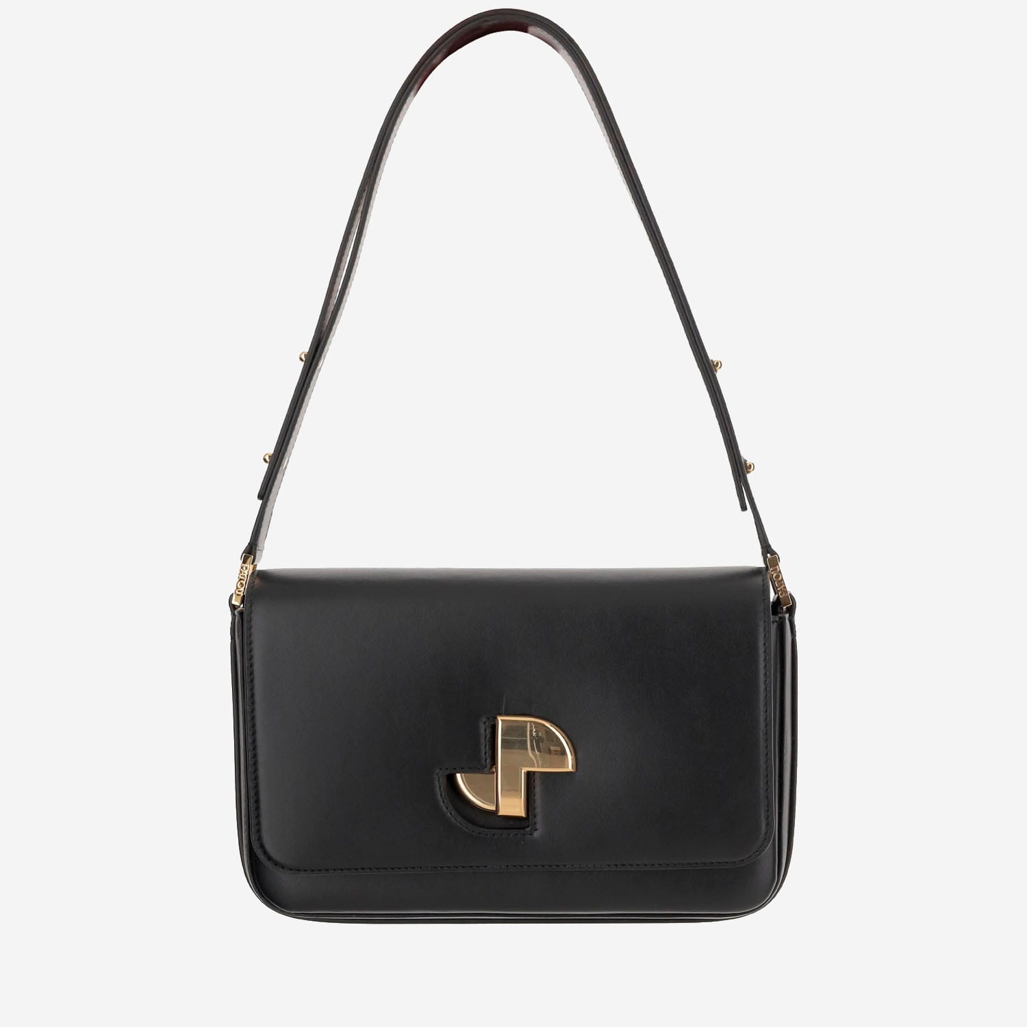 PATOU LE CLASSIC LOCK LEATHER BAG 