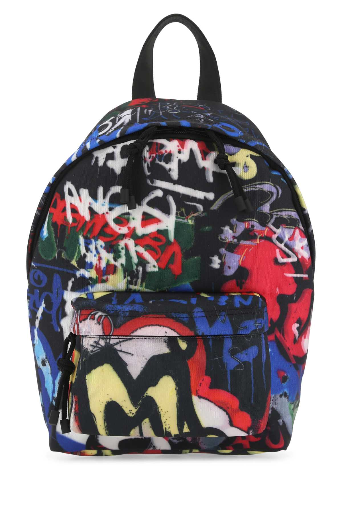 Printed Nylon Mini Grafiti Backpack