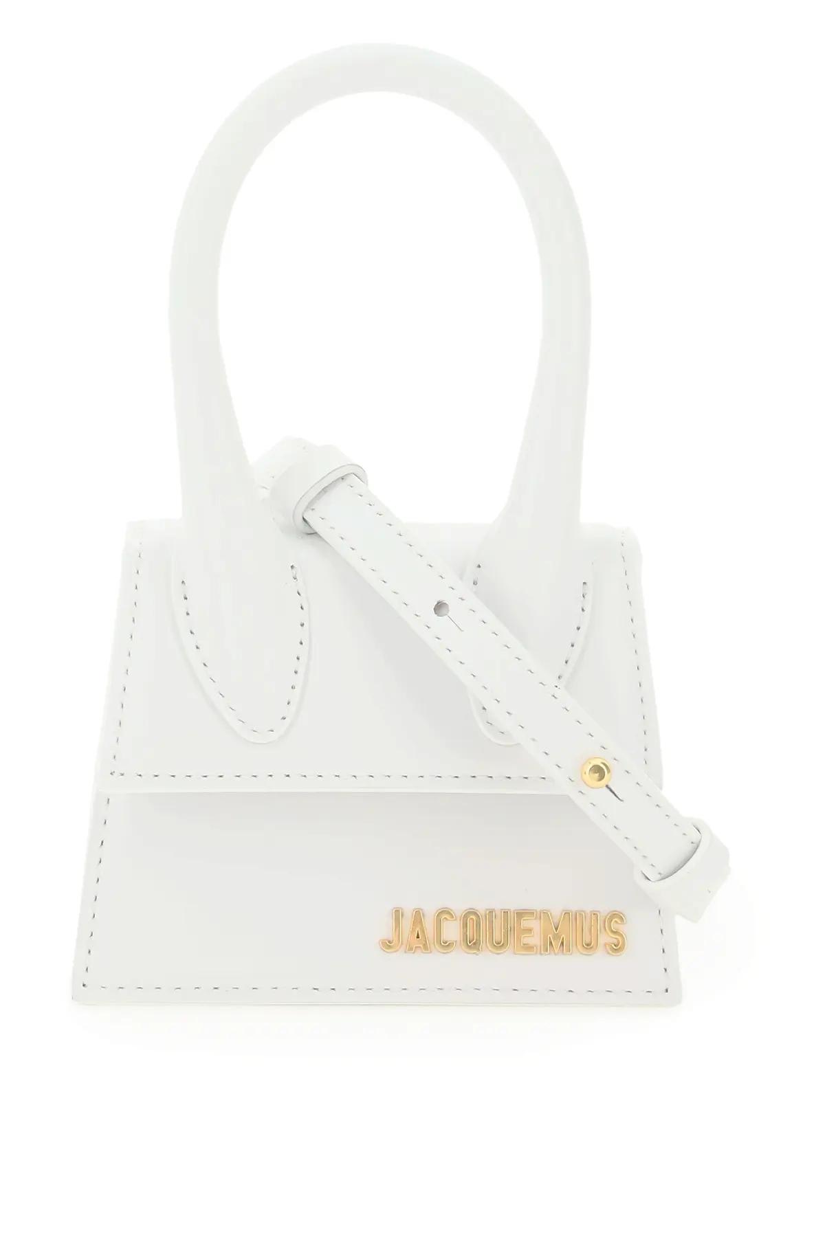 Shop Jacquemus Le Chiquito Micro Bag In White