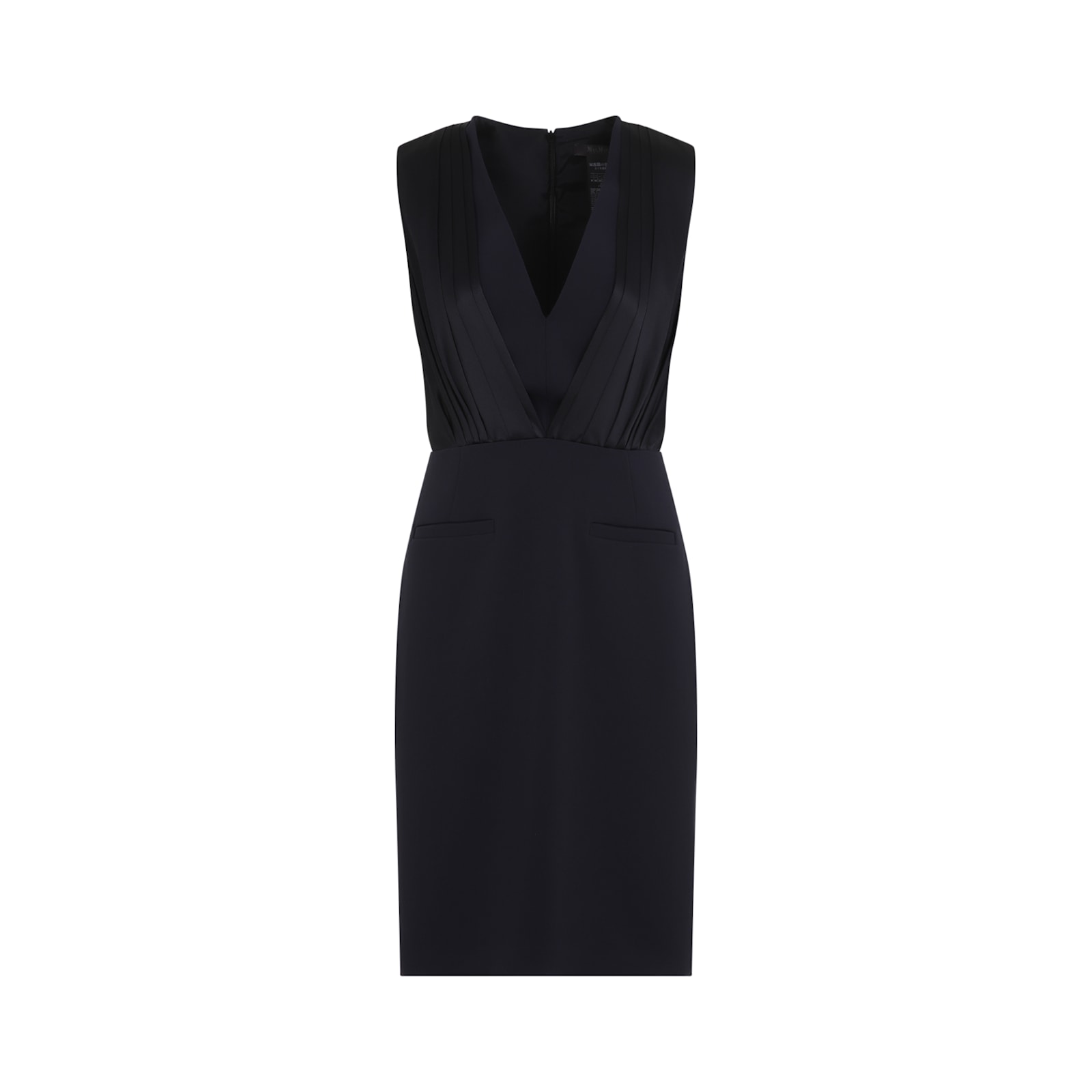 Max Mara Pianoforte Vittor Midi Dress In Blue