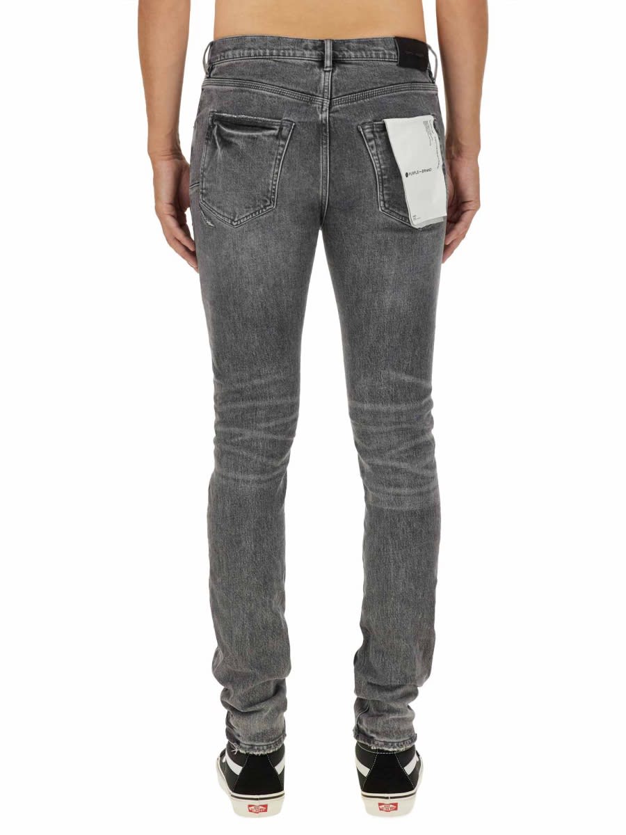 PURPLE BRAND VINTAGE ABRASIONS JEANS 