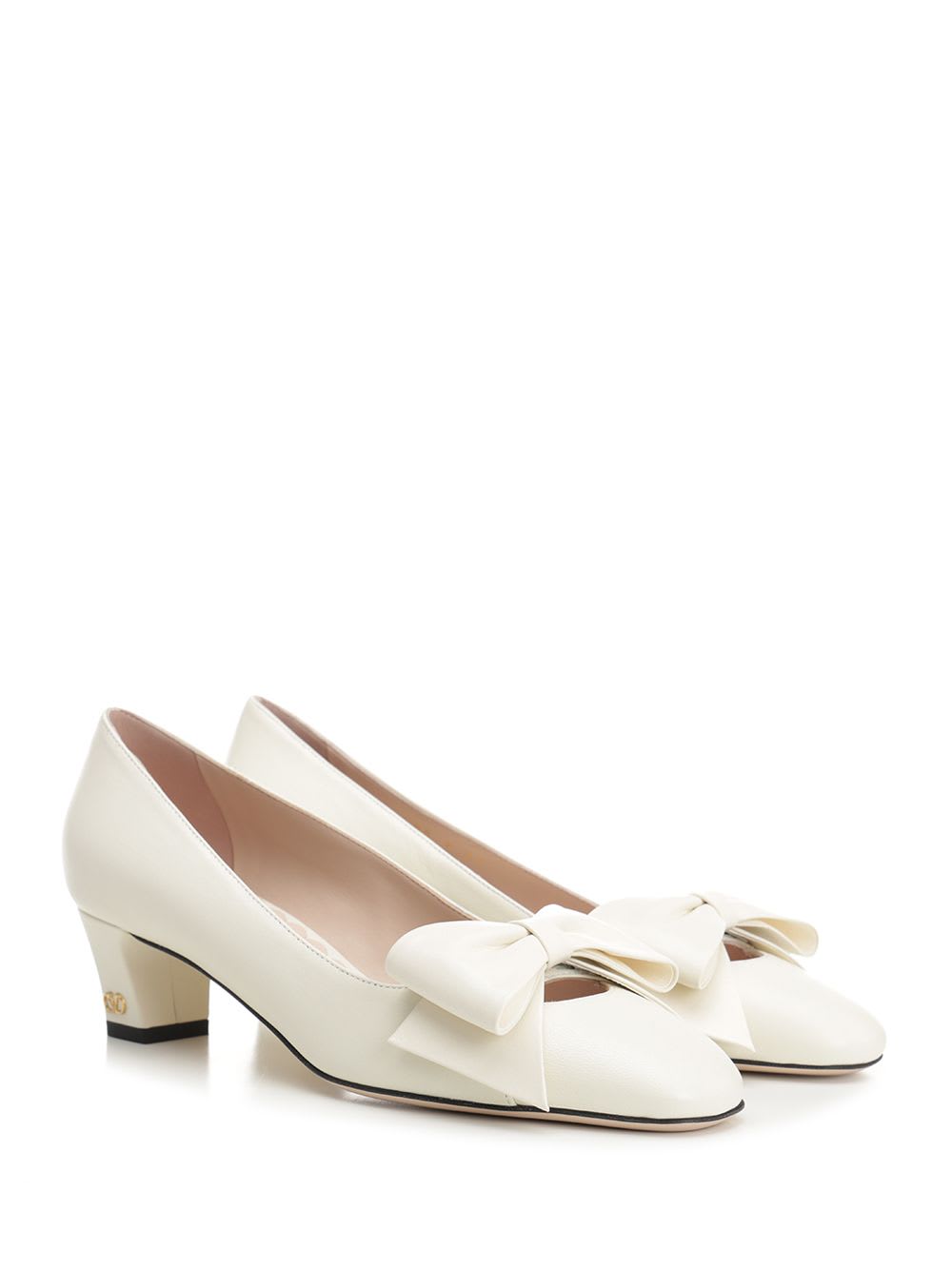 Shop Valentino Bowow Pumps