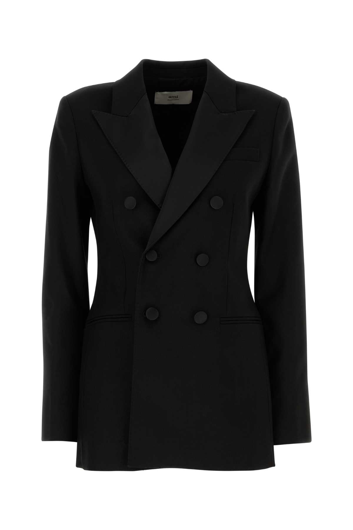 Ami Alexandre Mattiussi Black Wool Blazer