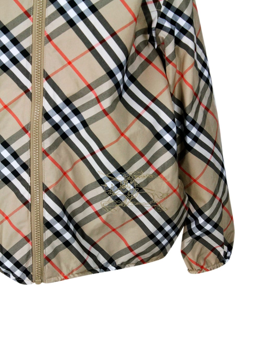 Burberry Jacket In Grey