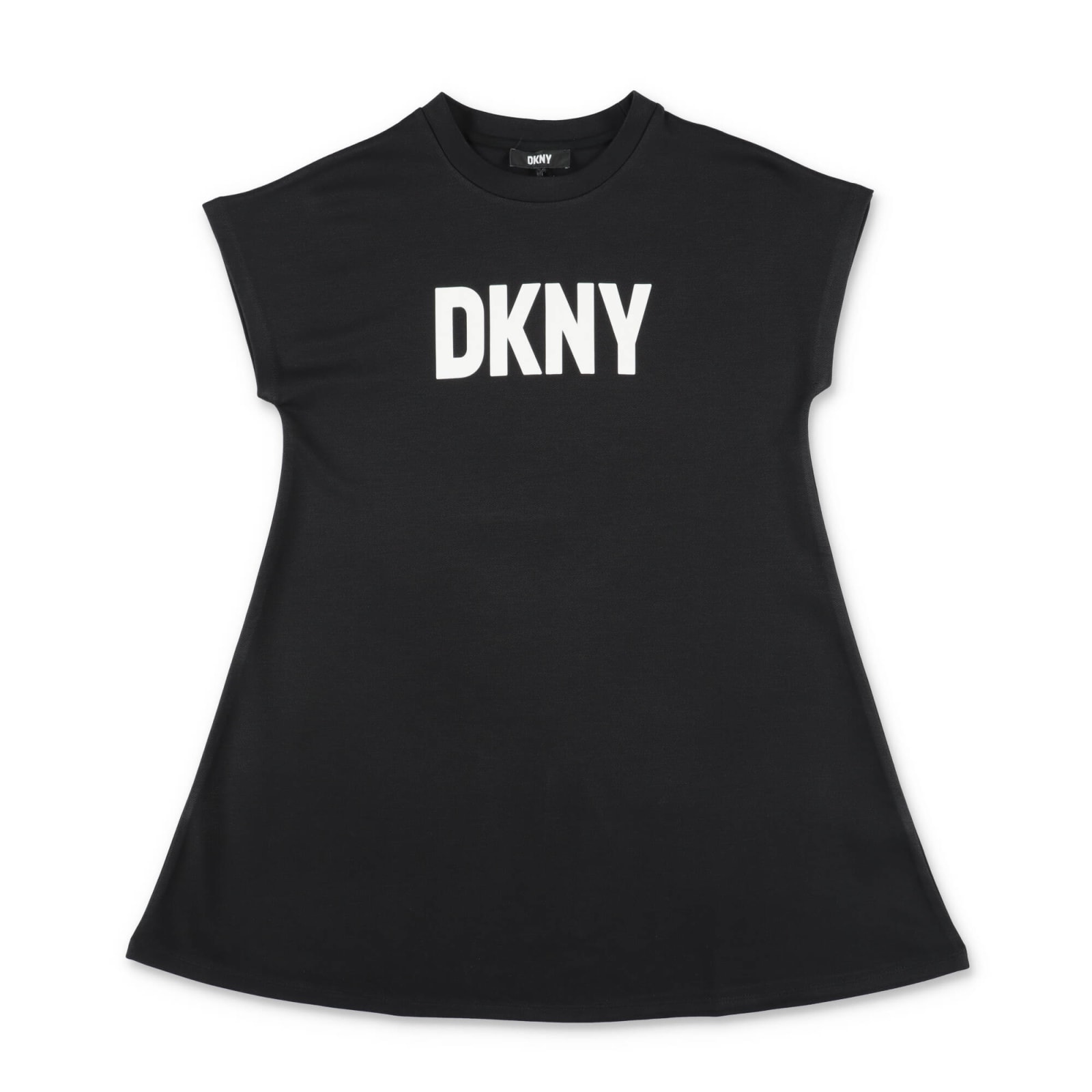Dkny Teen Girls Black Logo Dress