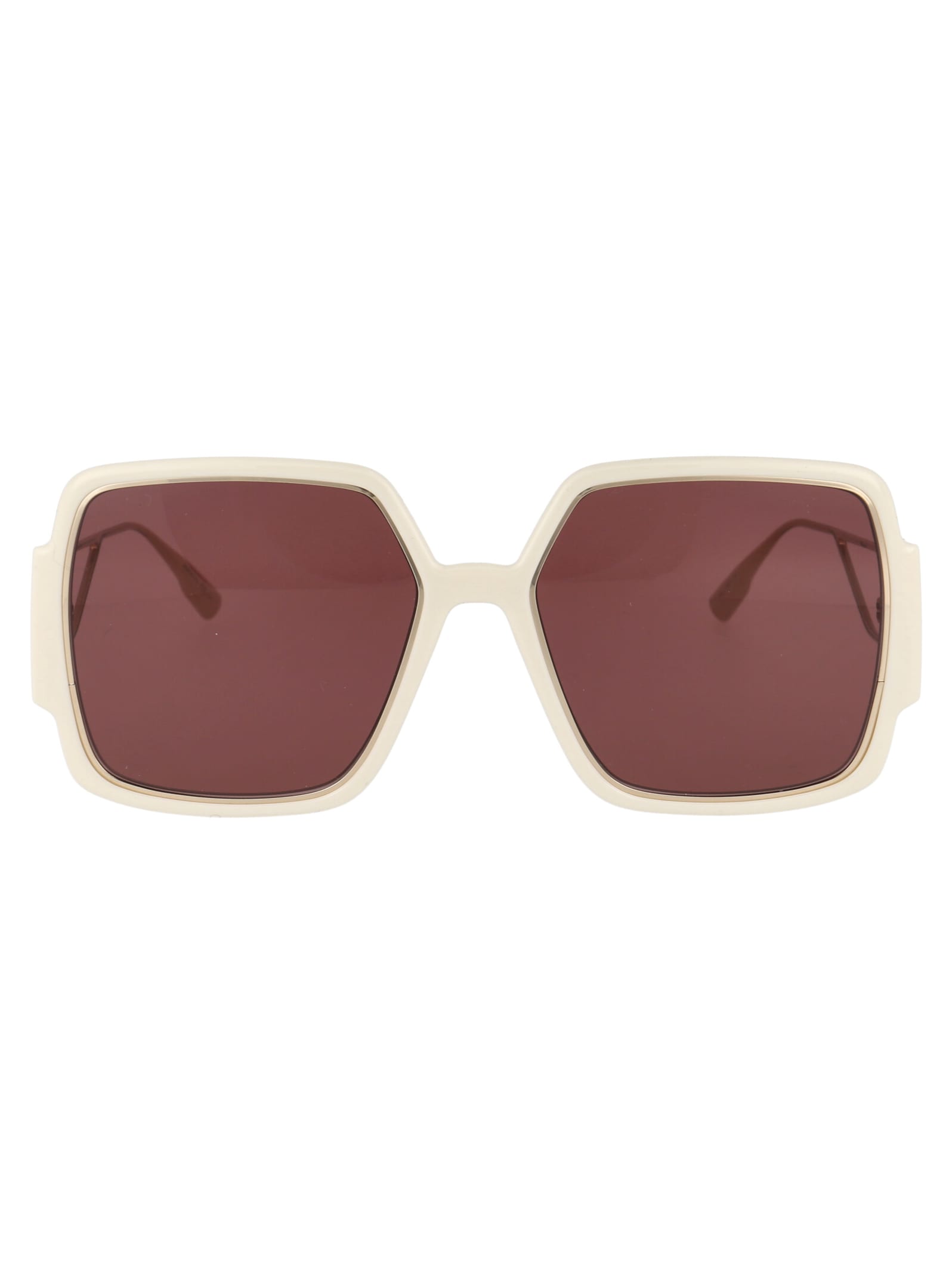 Dior 30montaigne2 Sunglasses In Y3ru1 Gold Ivory | ModeSens