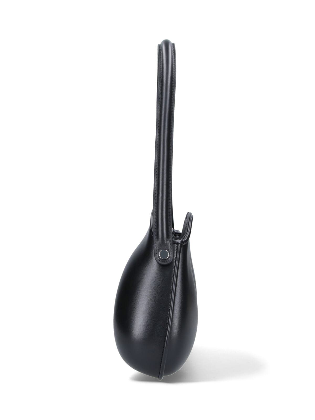 Diesel Minimalist Black Tote Bag With Silver Logo In Black