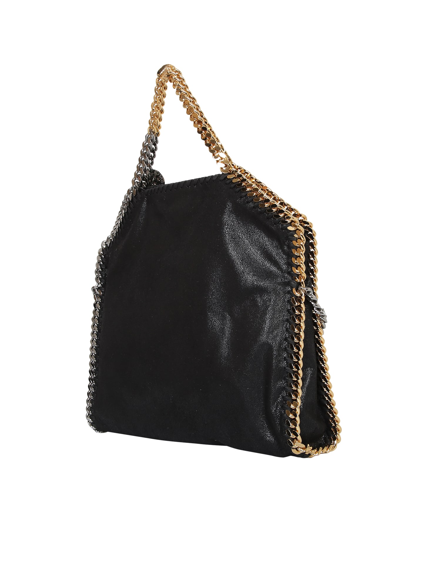 Shop Stella Mccartney Falabella Tote Bag In Black