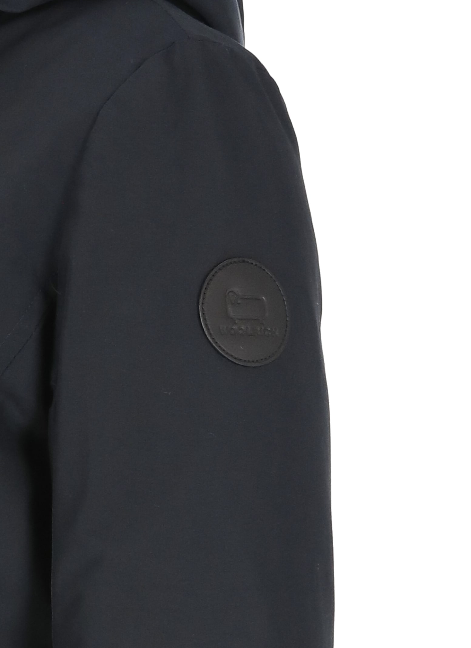 Woolrich Boulder Parka In Blue