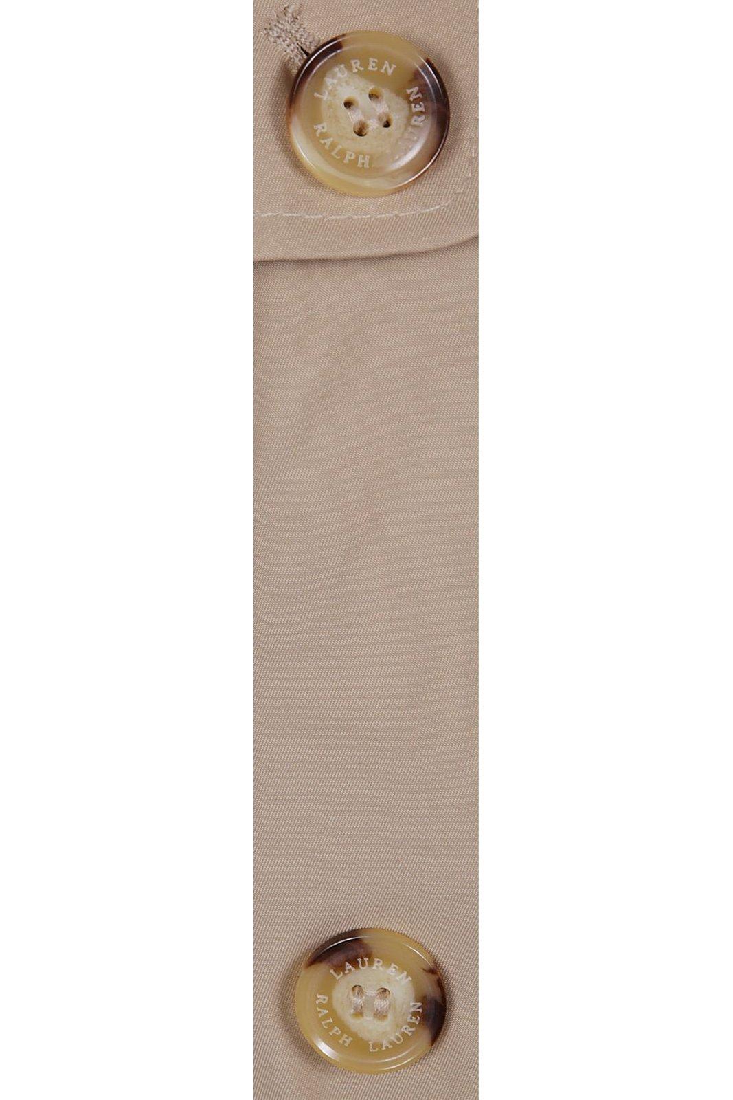 Polo Ralph Lauren Double Breast Belt Rn 38 Lined Coat In Birch Tan