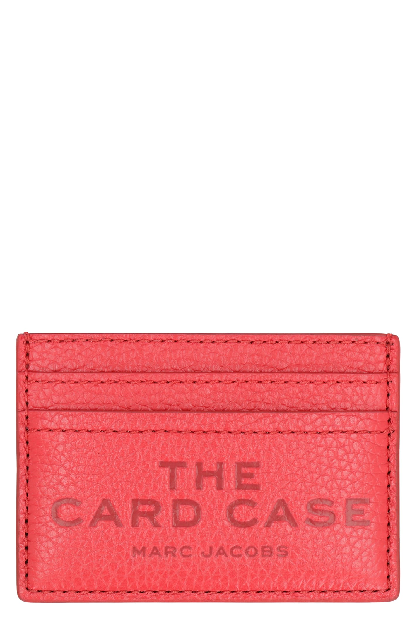 Marc Jacobs The Card Case Leather In Red