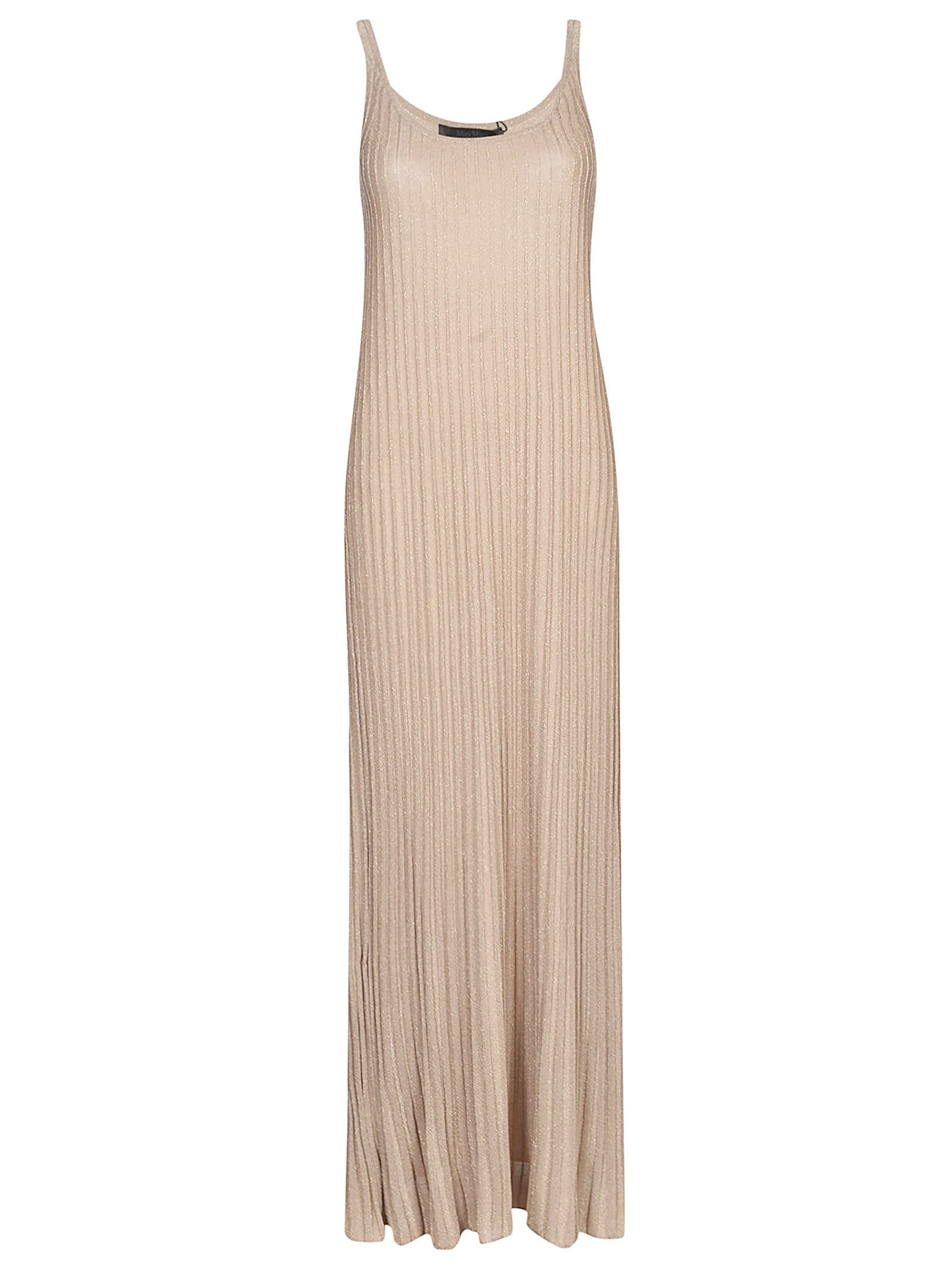 Shop Max Mara Ritmo Dress In Oro