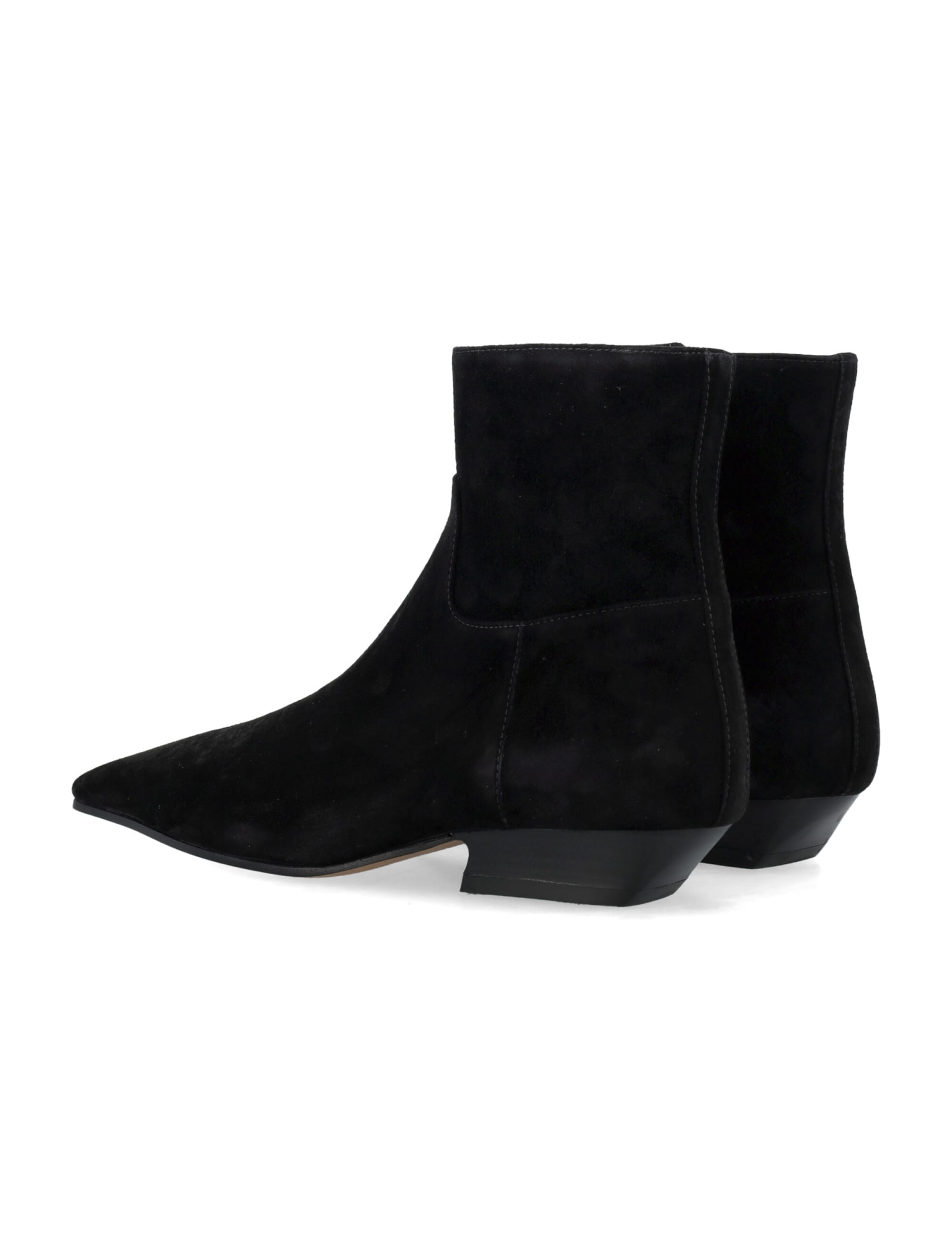 Shop Khaite Marfa Ankle Boots In Black