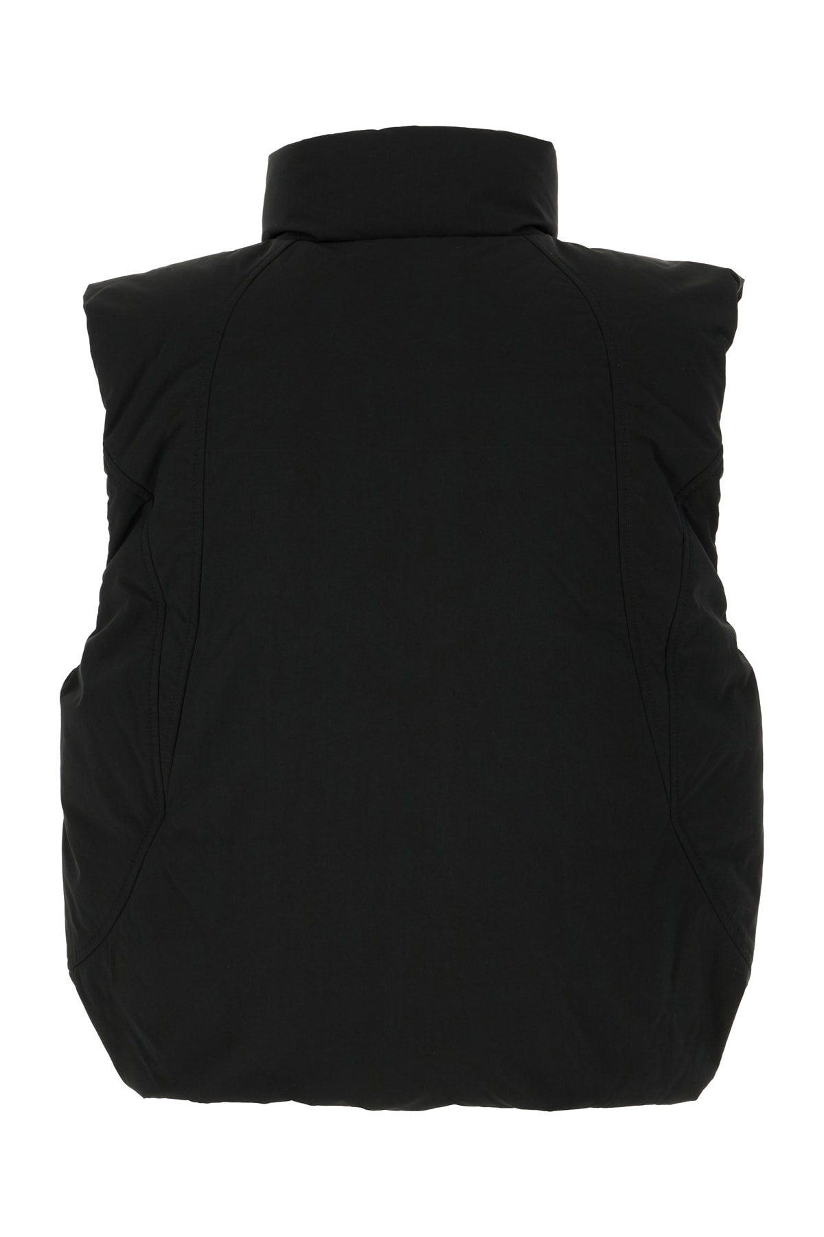 Alexander Wang Black Polyester Blend Sleeveless Down Jacket In Multi