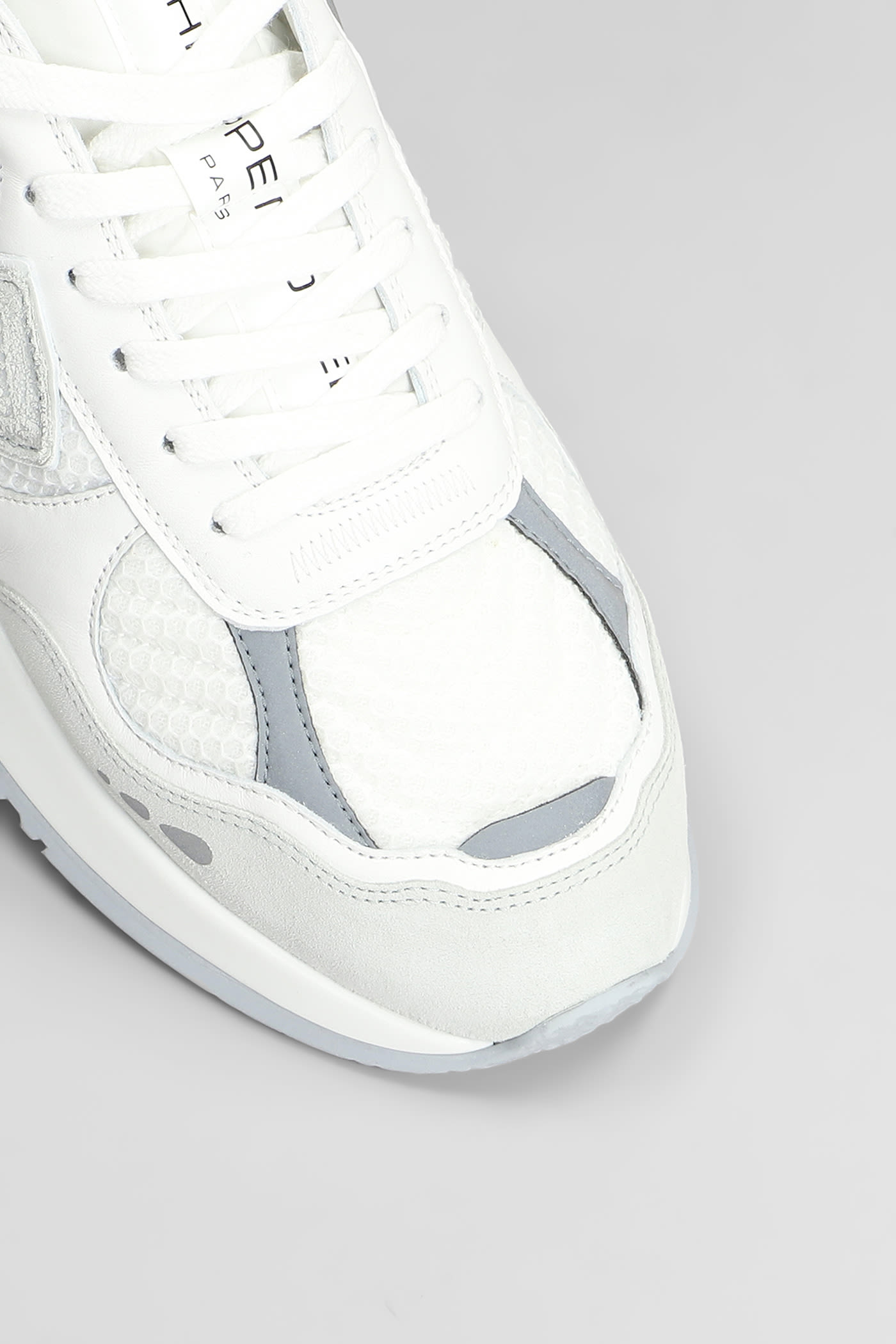 Philippe Model Low Olympic Man Sneakers In White