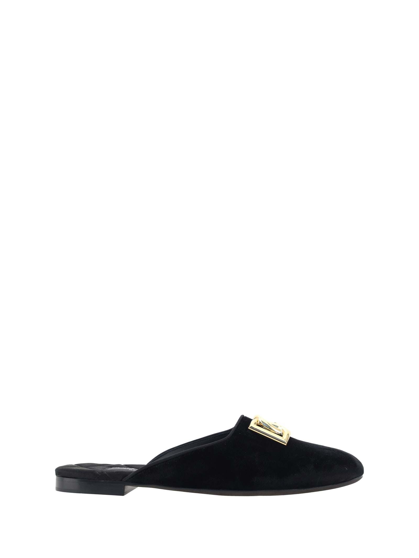 Shop Dolce & Gabbana Mules In Nero