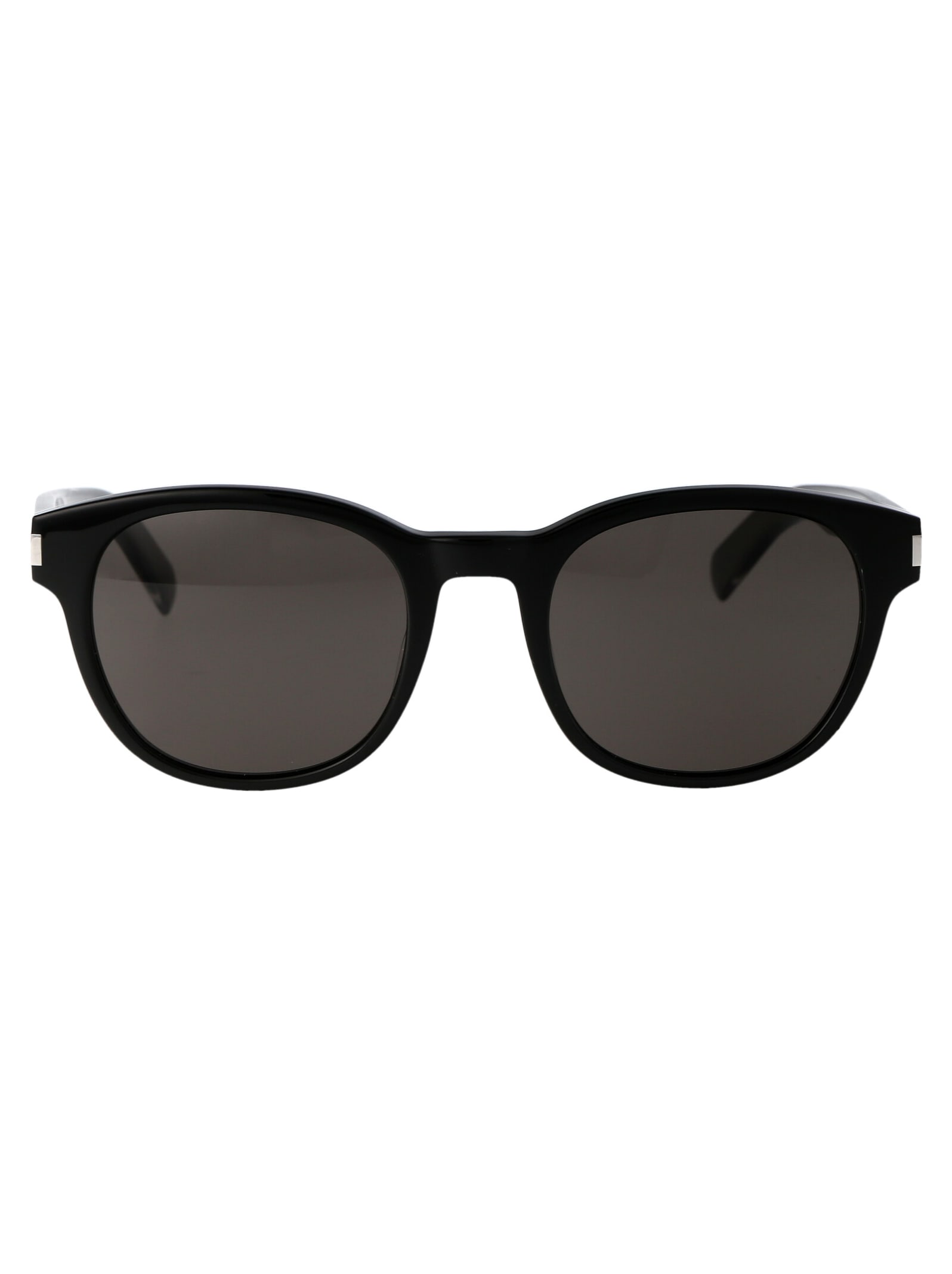 Saint Laurent Sl 620 Sunglasses In 001 Black Crystal Black