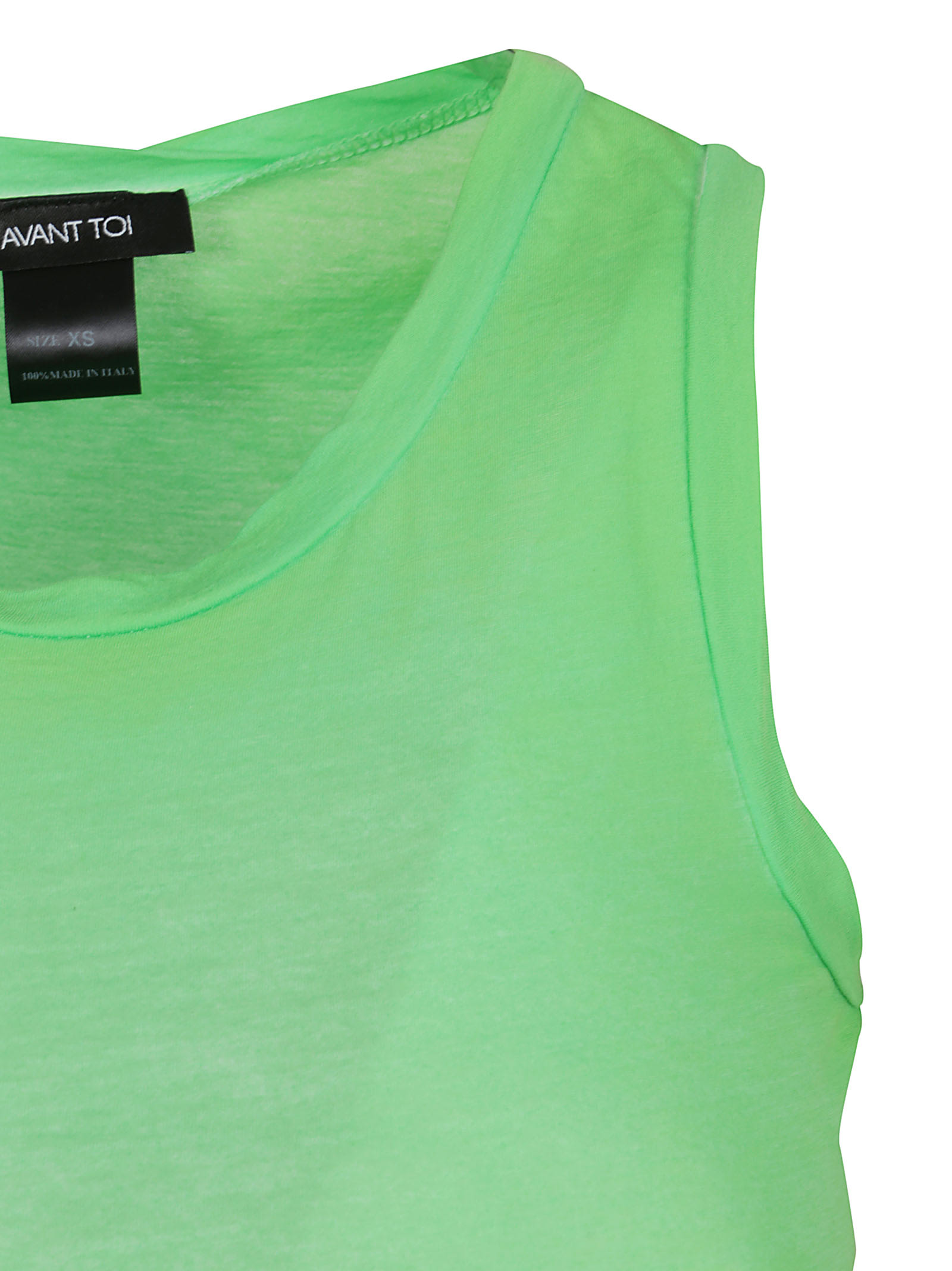 Shop Avant Toi Top In Lime
