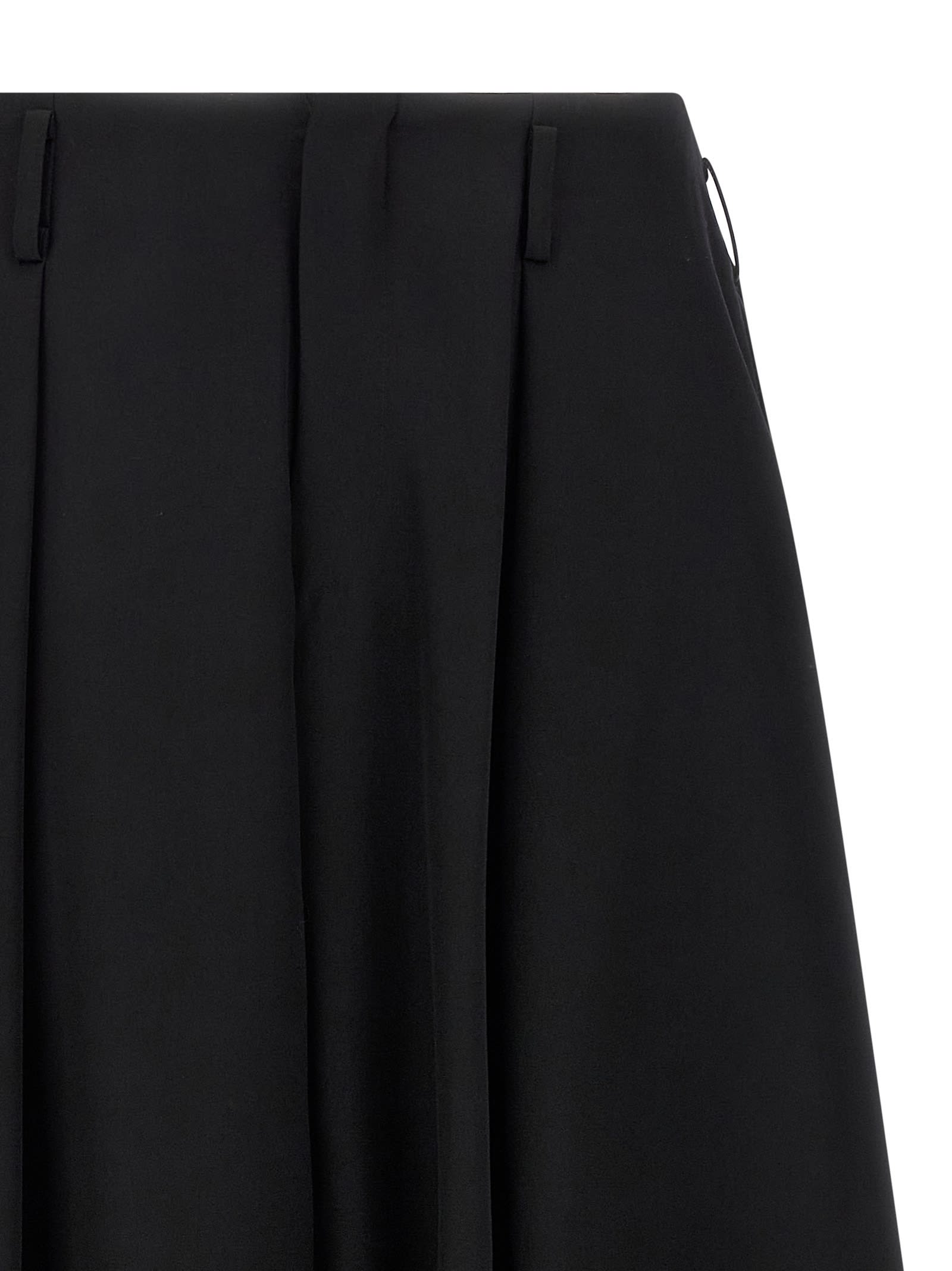 Comme Des Garçons Homme Deux Extra Loose Leg Pants In Black