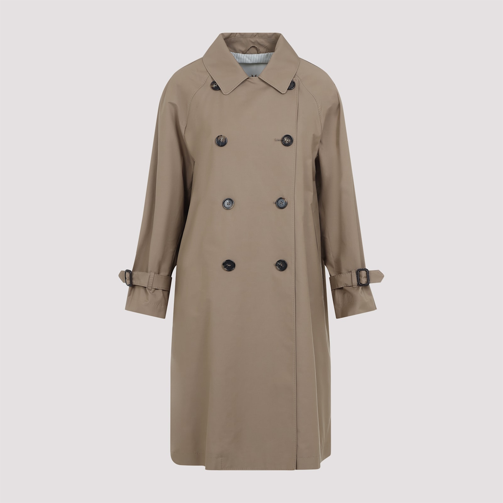 Max Mara The Cube C Trench Coat In Spring Camel