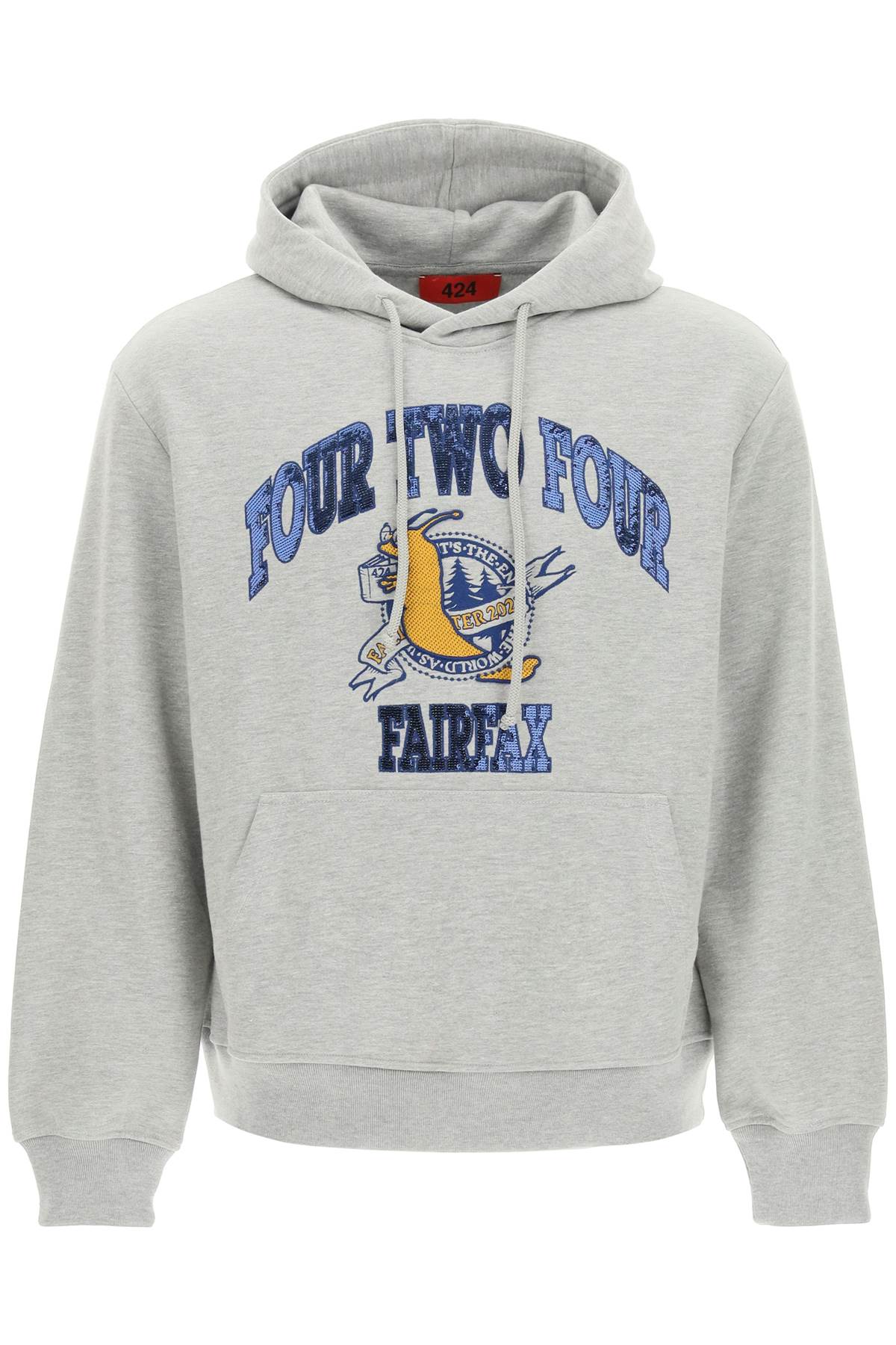 FourTwoFour on Fairfax College Embroidery Hoodie