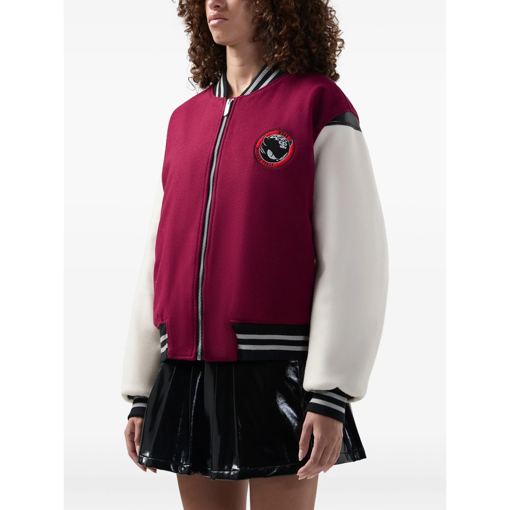 Gcds Patch-motif Bomber Jacket In Multi