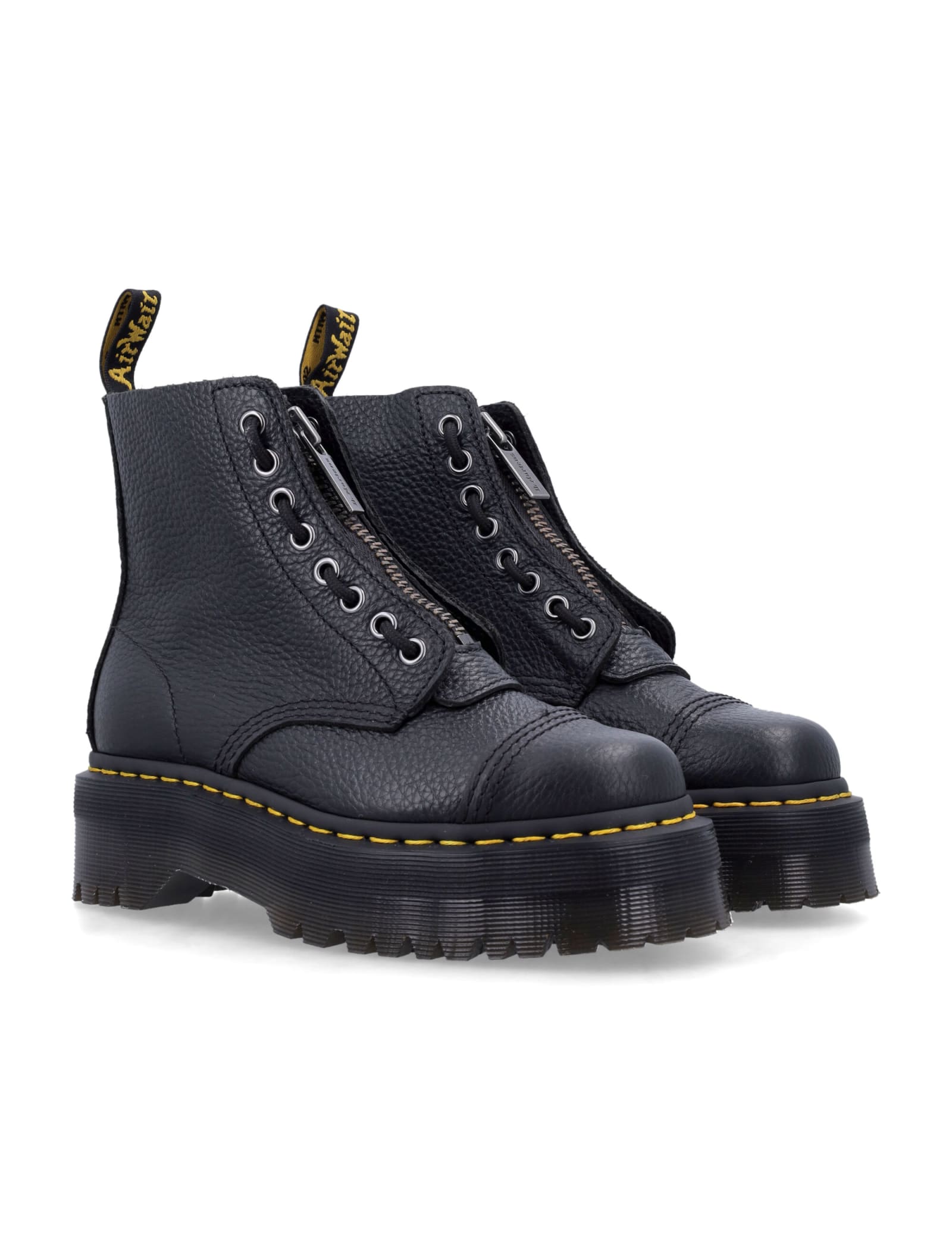 Shop Dr. Martens' Sinclair Platform Boots In Black