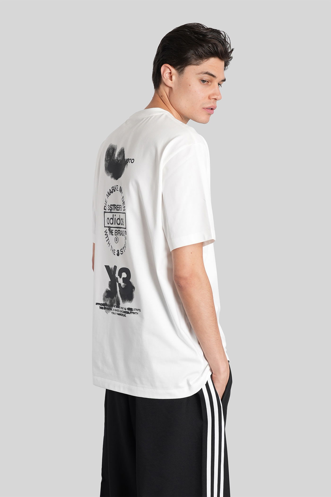 T-shirt In White Cotton