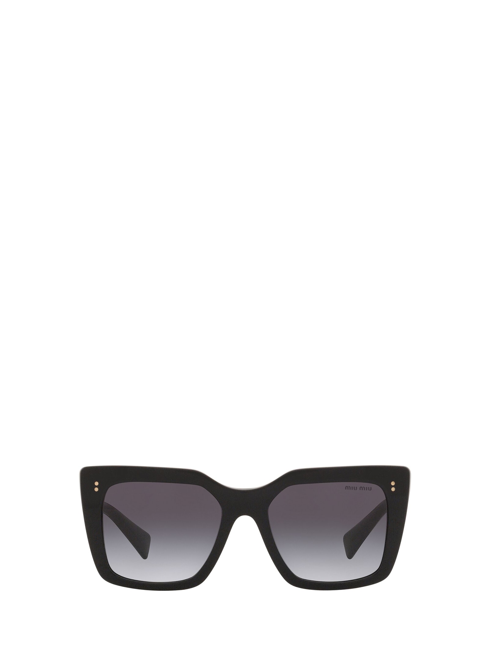 Miu Miu Eyewear Mu 02ws Black Sunglasses