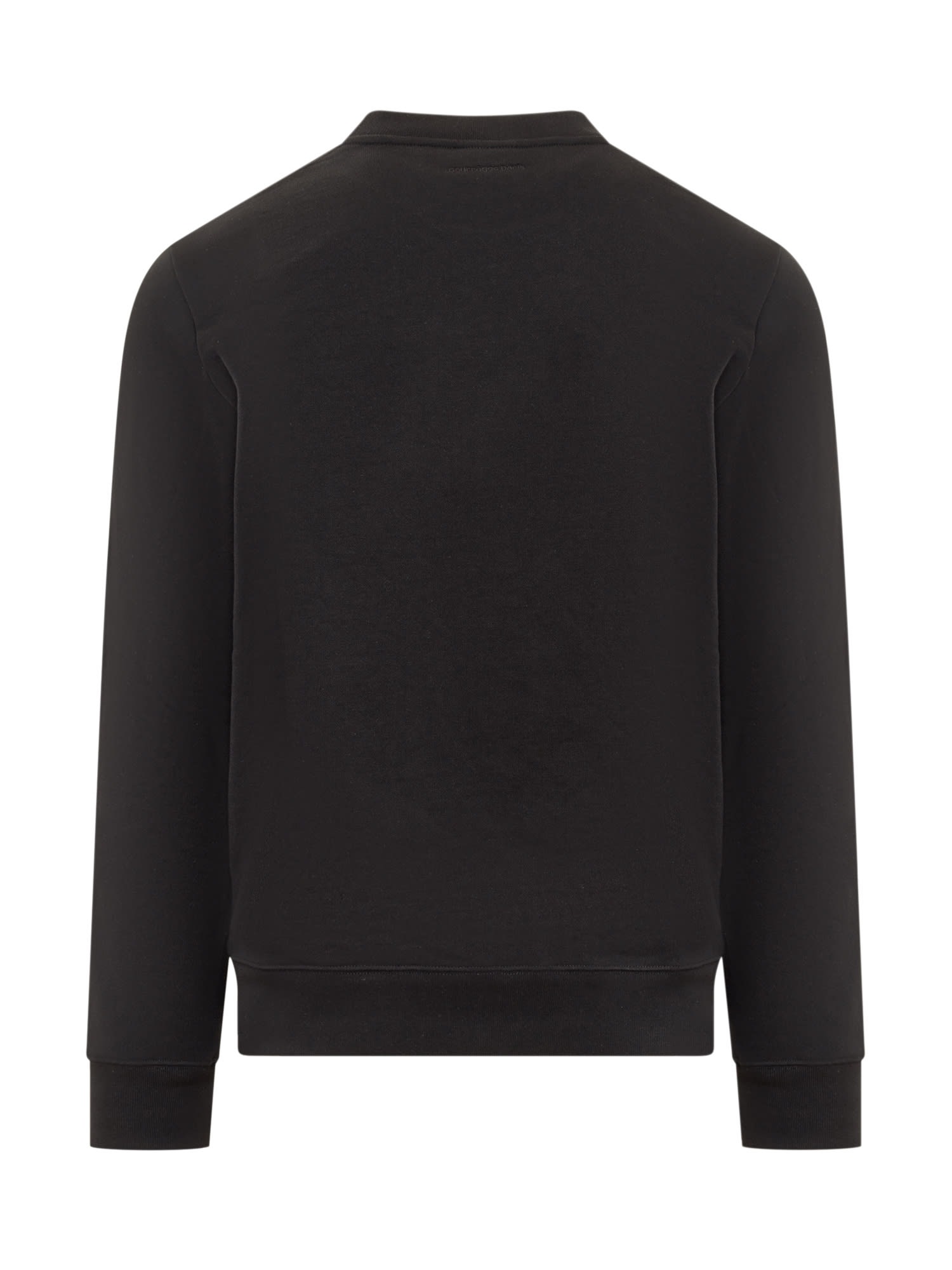 Shop Courrèges Sweatshirt With Logo In Black